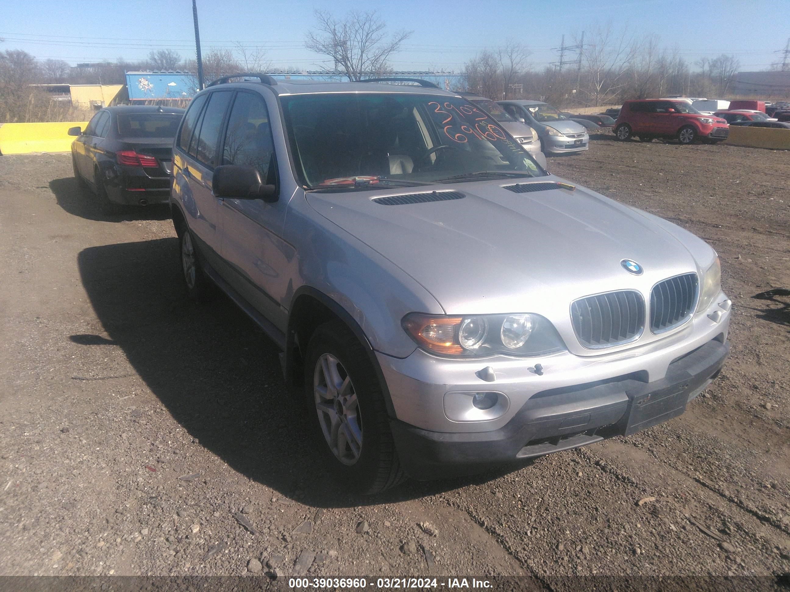 BMW X5 2005 5uxfa13565ly22391