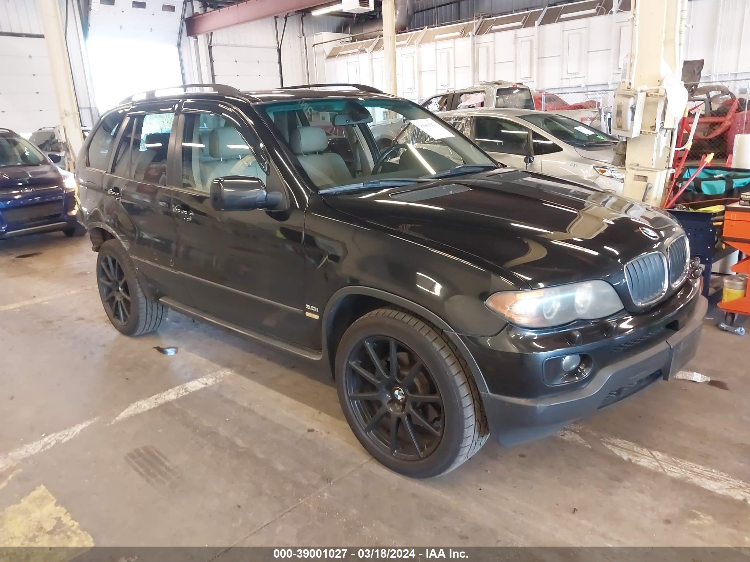 BMW X5 2006 5uxfa13566ly27298