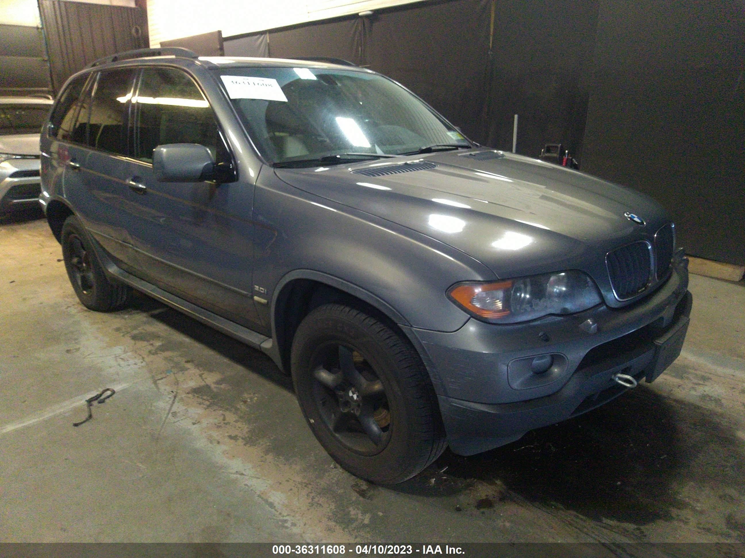 BMW X5 2006 5uxfa13566ly39189