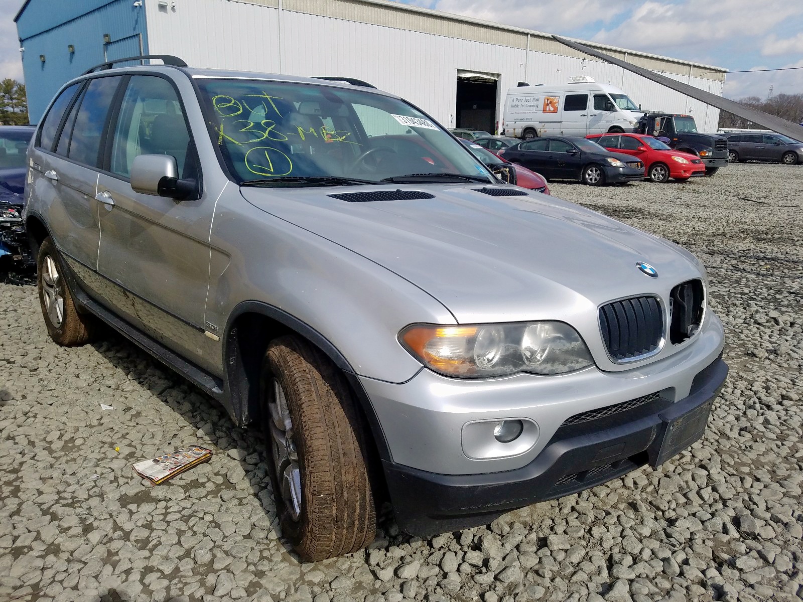 BMW X5 3.0I 2004 5uxfa13574lu41647