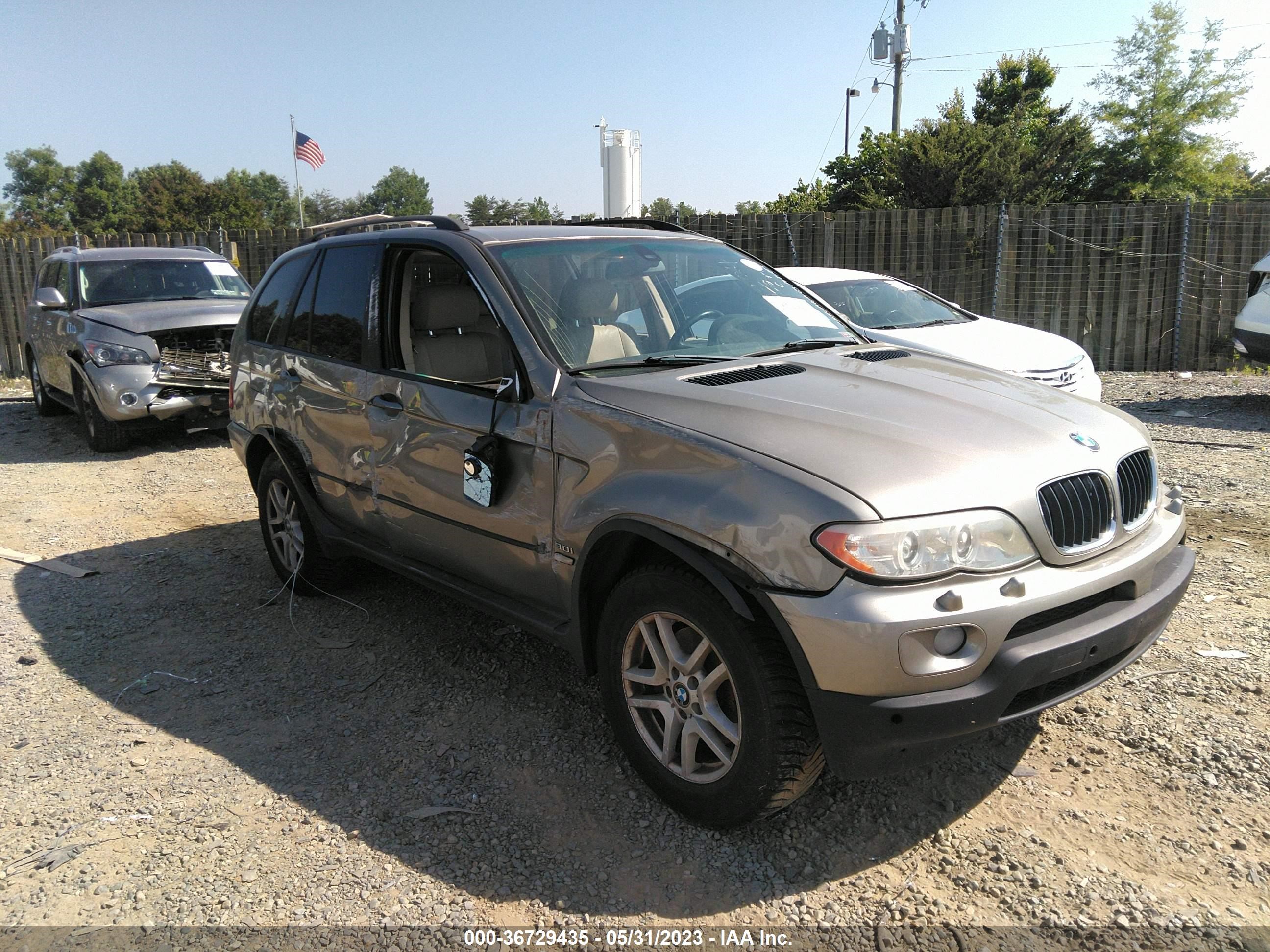 BMW X5 2005 5uxfa13575ly14784