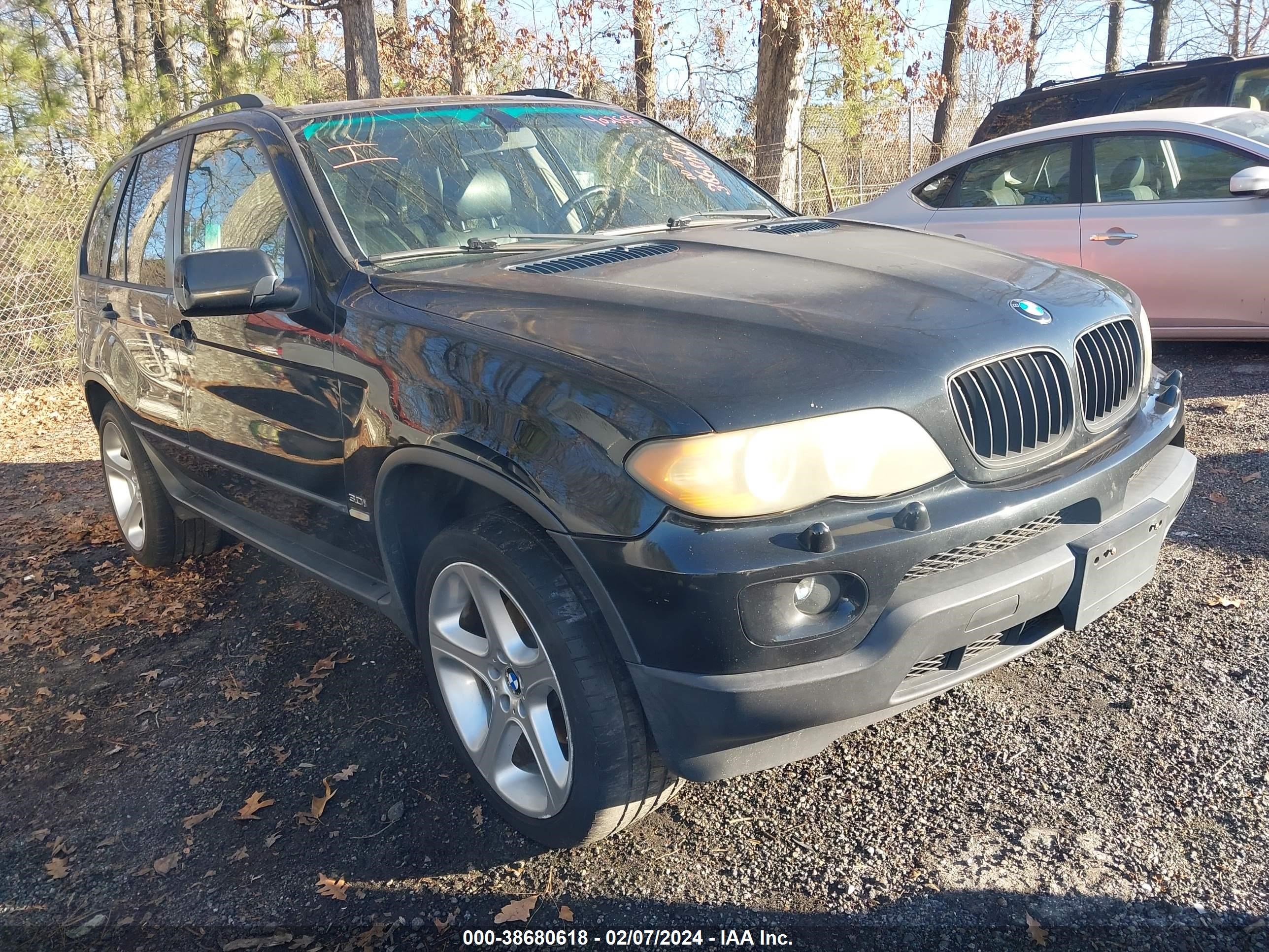 BMW X5 2005 5uxfa13595ly02555