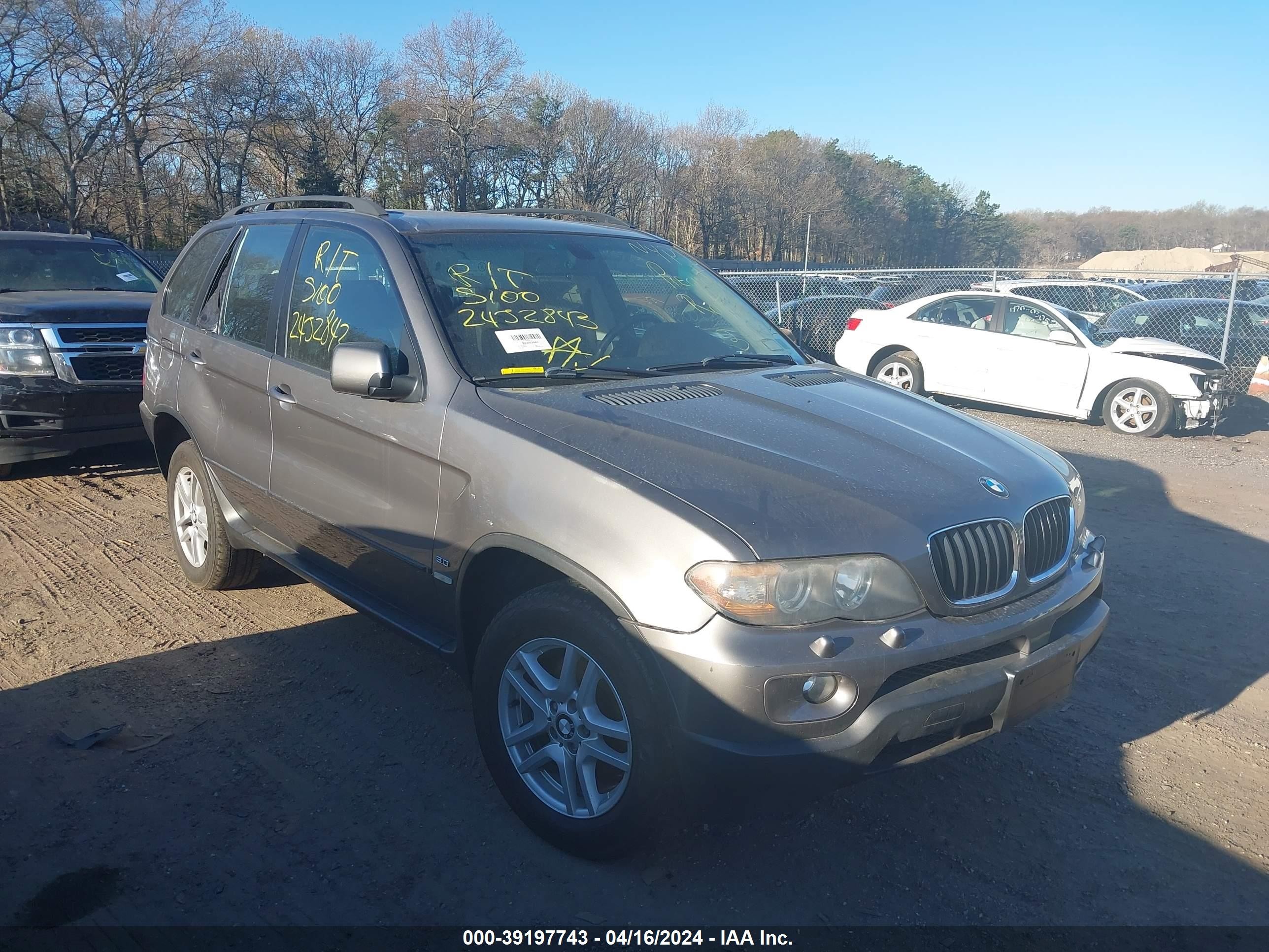 BMW X5 2005 5uxfa13595ly13863