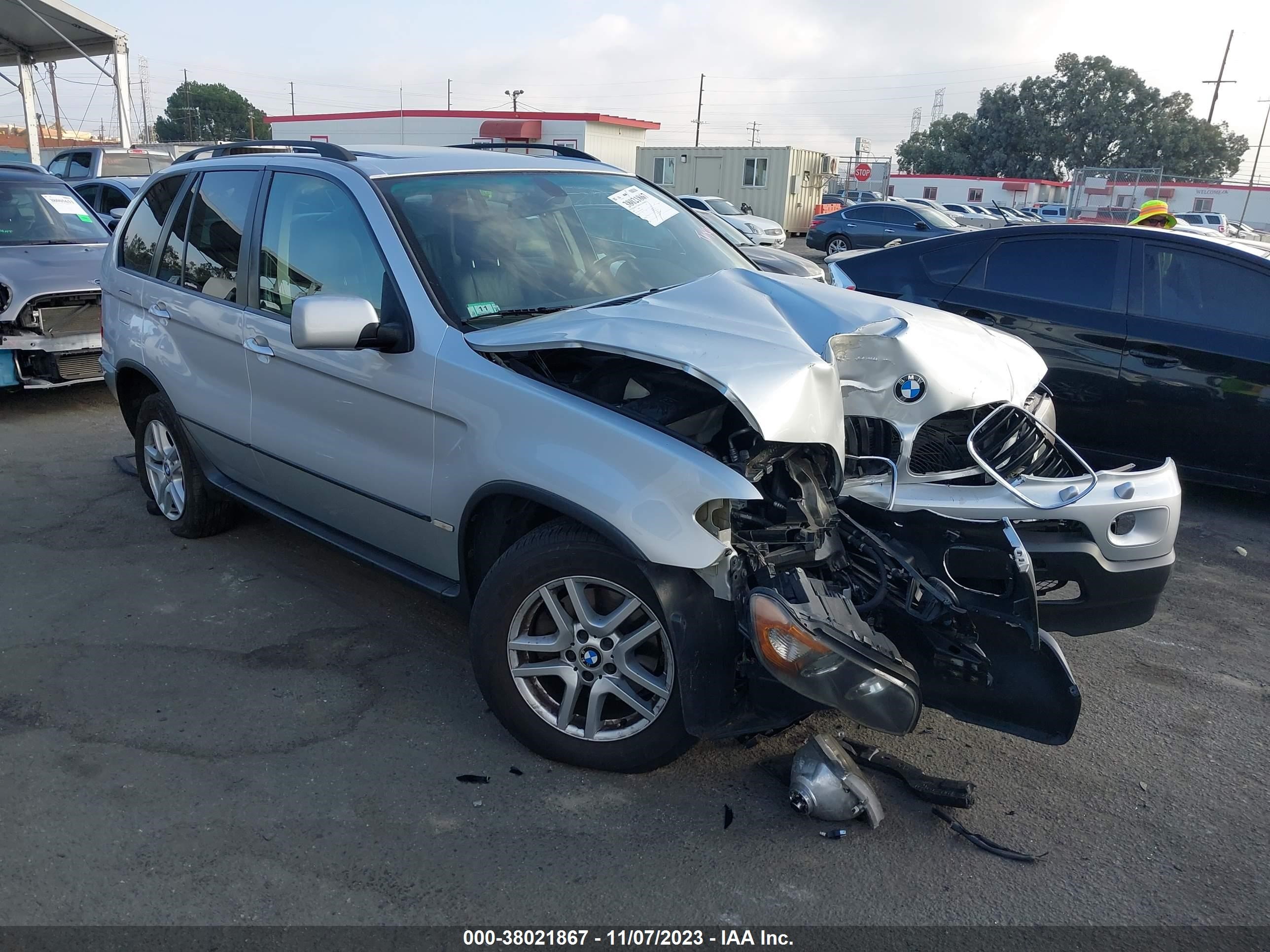 BMW X5 2005 5uxfa13595ly16505