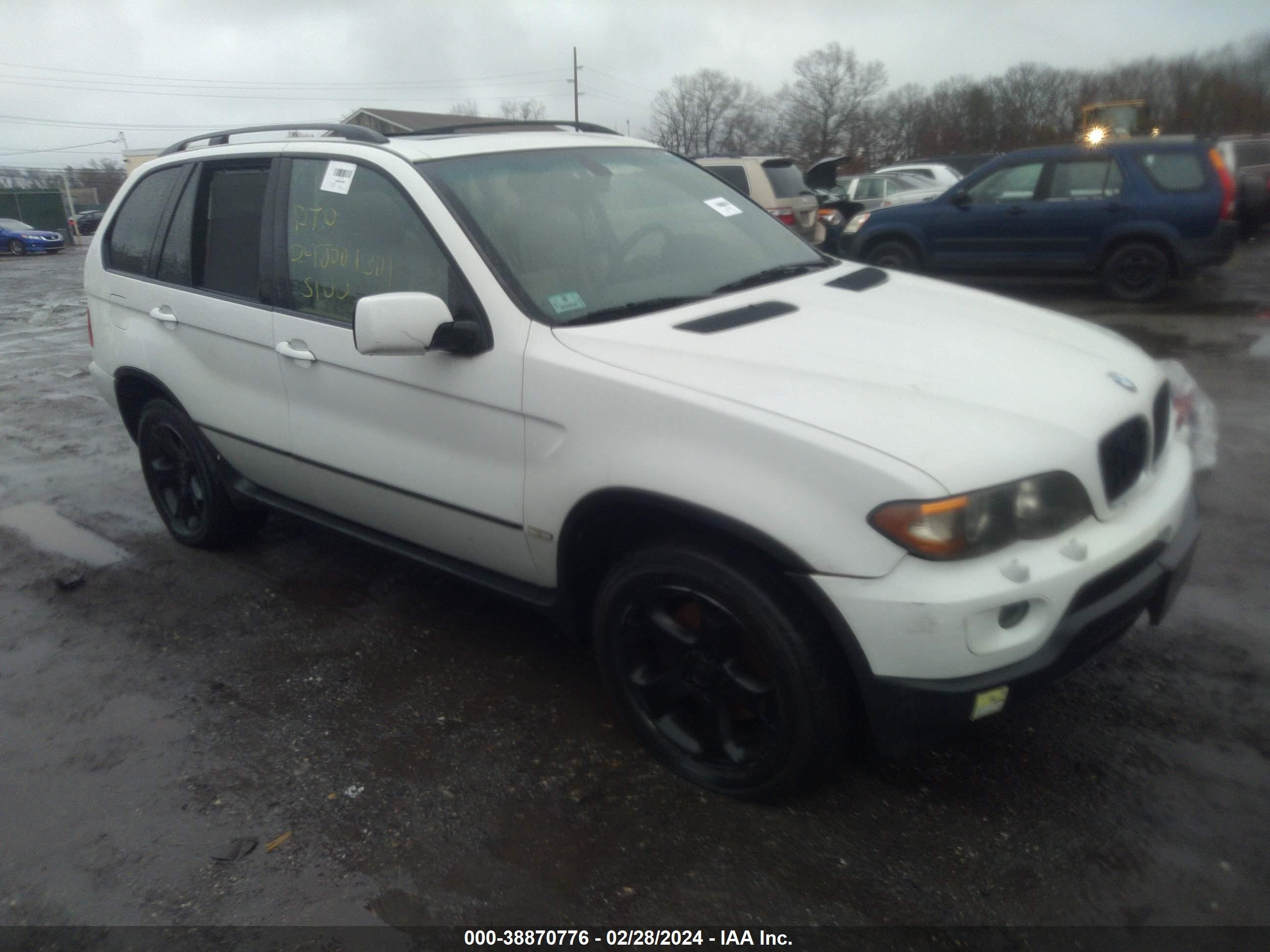 BMW X5 2005 5uxfa135x5ly19378