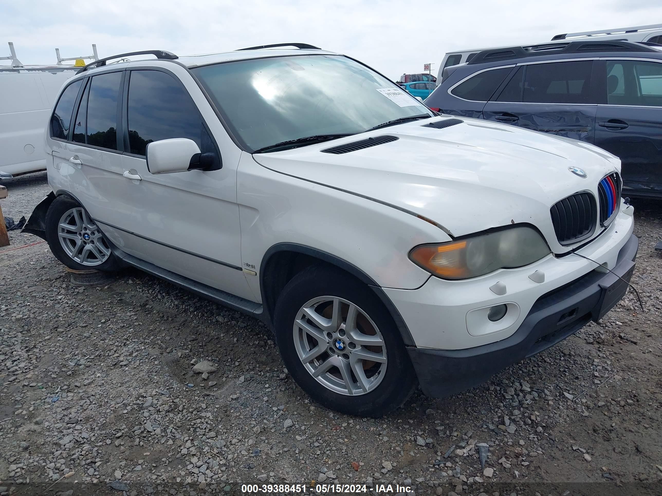 BMW X5 2006 5uxfa135x6ly24663