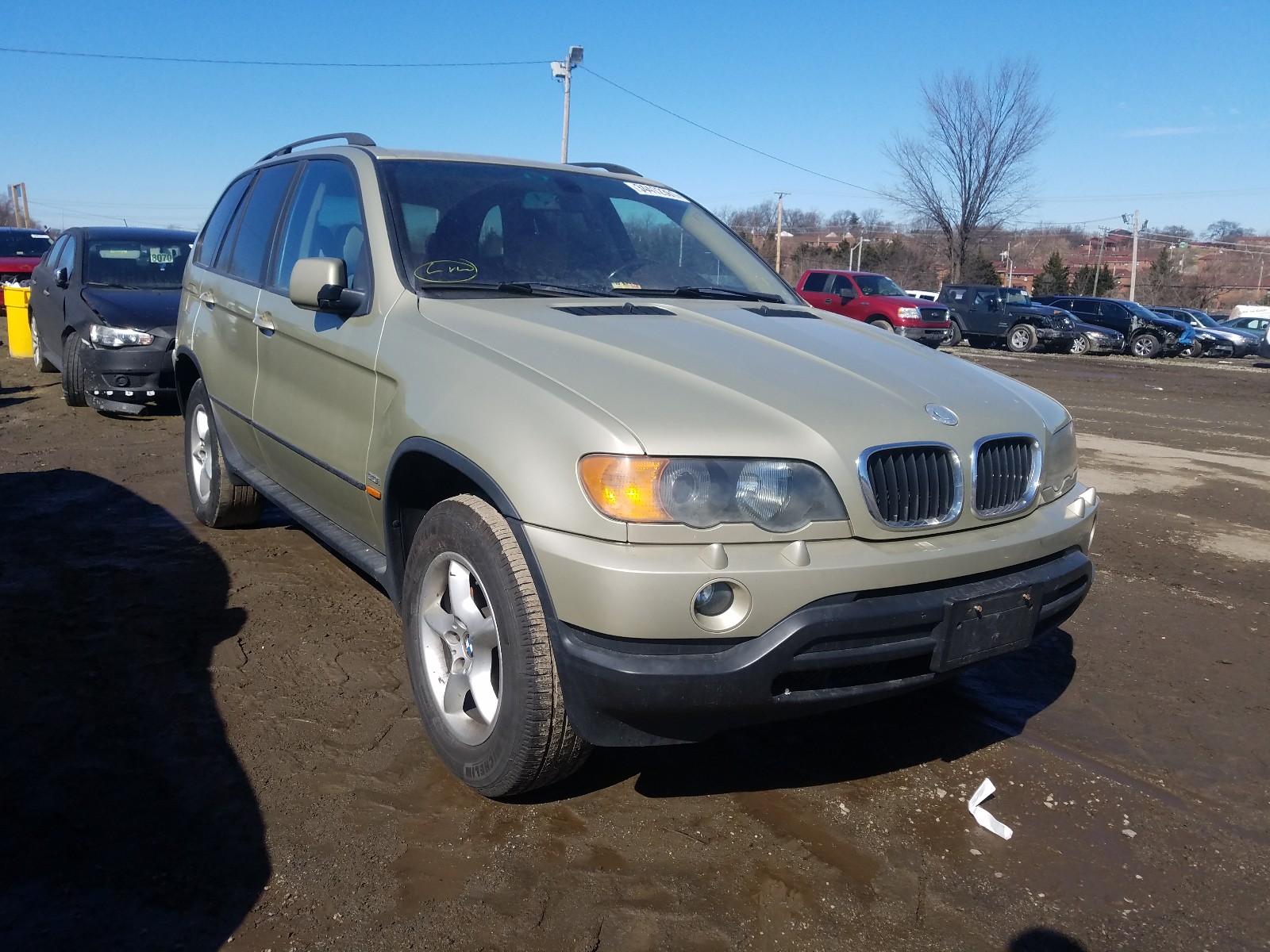 BMW X5 3.0I 2003 5uxfa53503lv78029