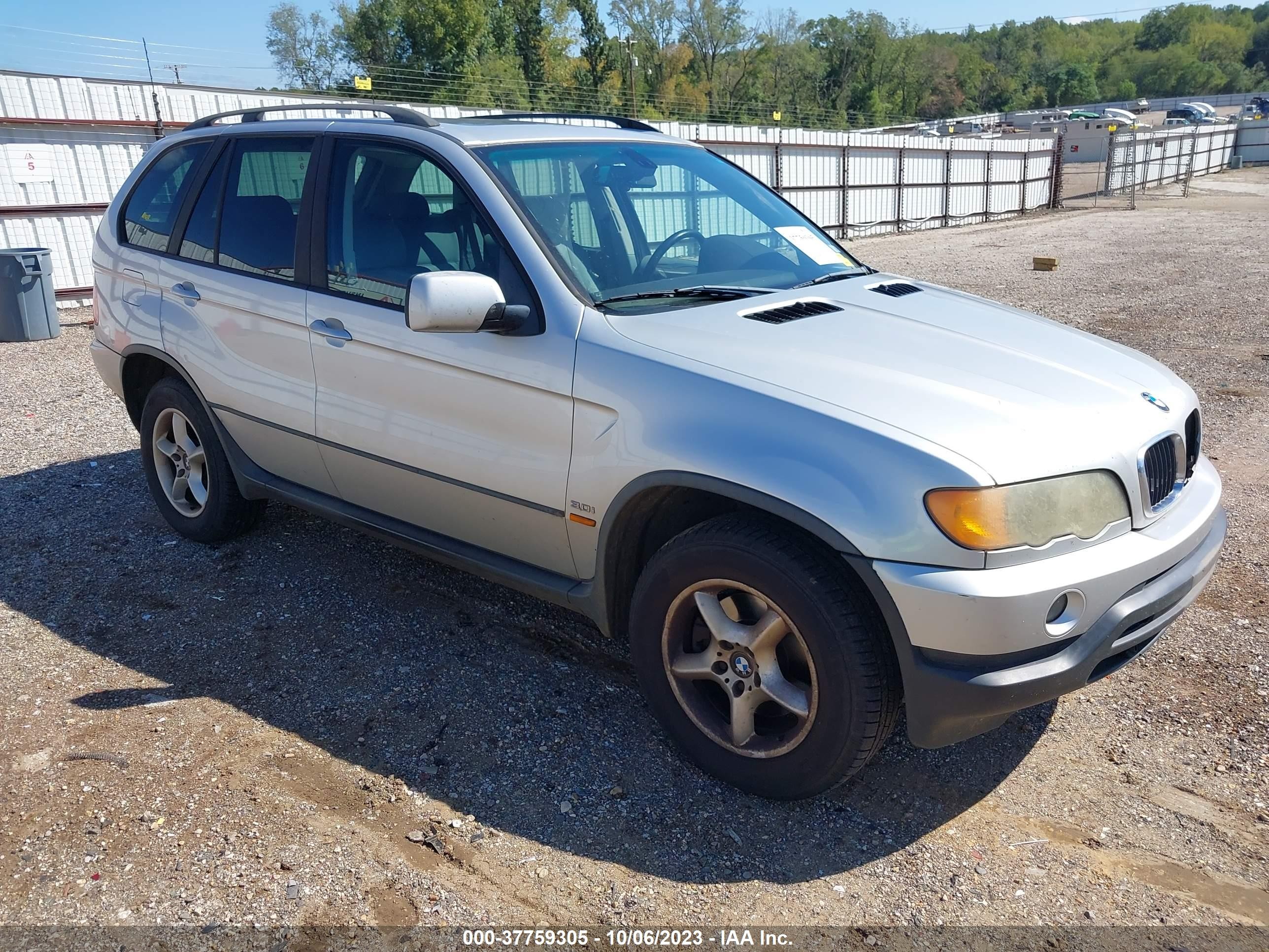 BMW X5 2003 5uxfa53503lv79312