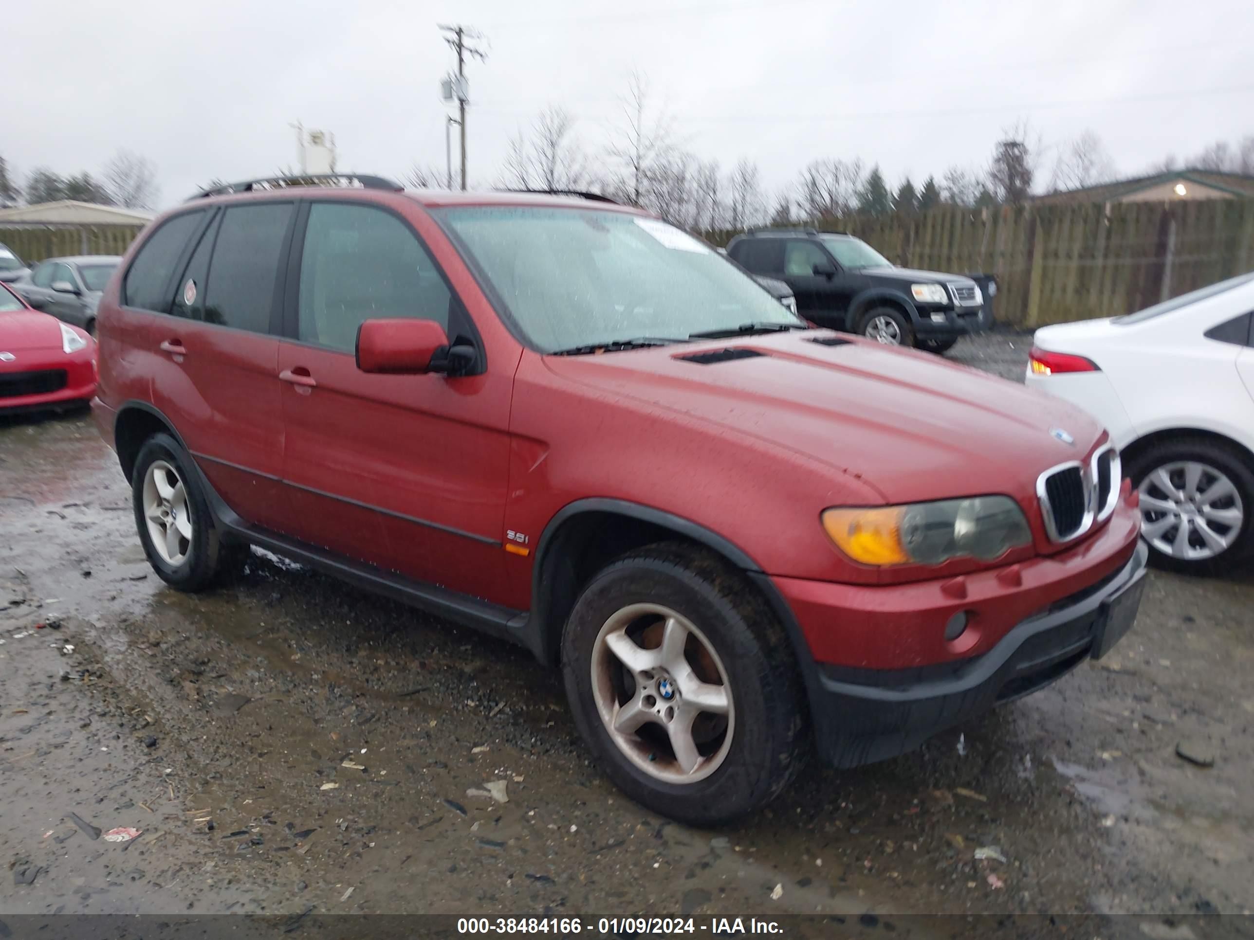 BMW X5 2003 5uxfa53503lv87930