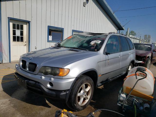 BMW X5 3.0I 2002 5uxfa53512lp54679