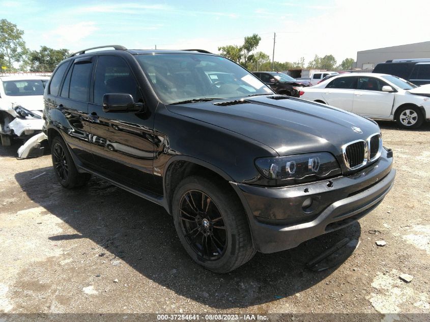 BMW X5 2003 5uxfa53513lv77424