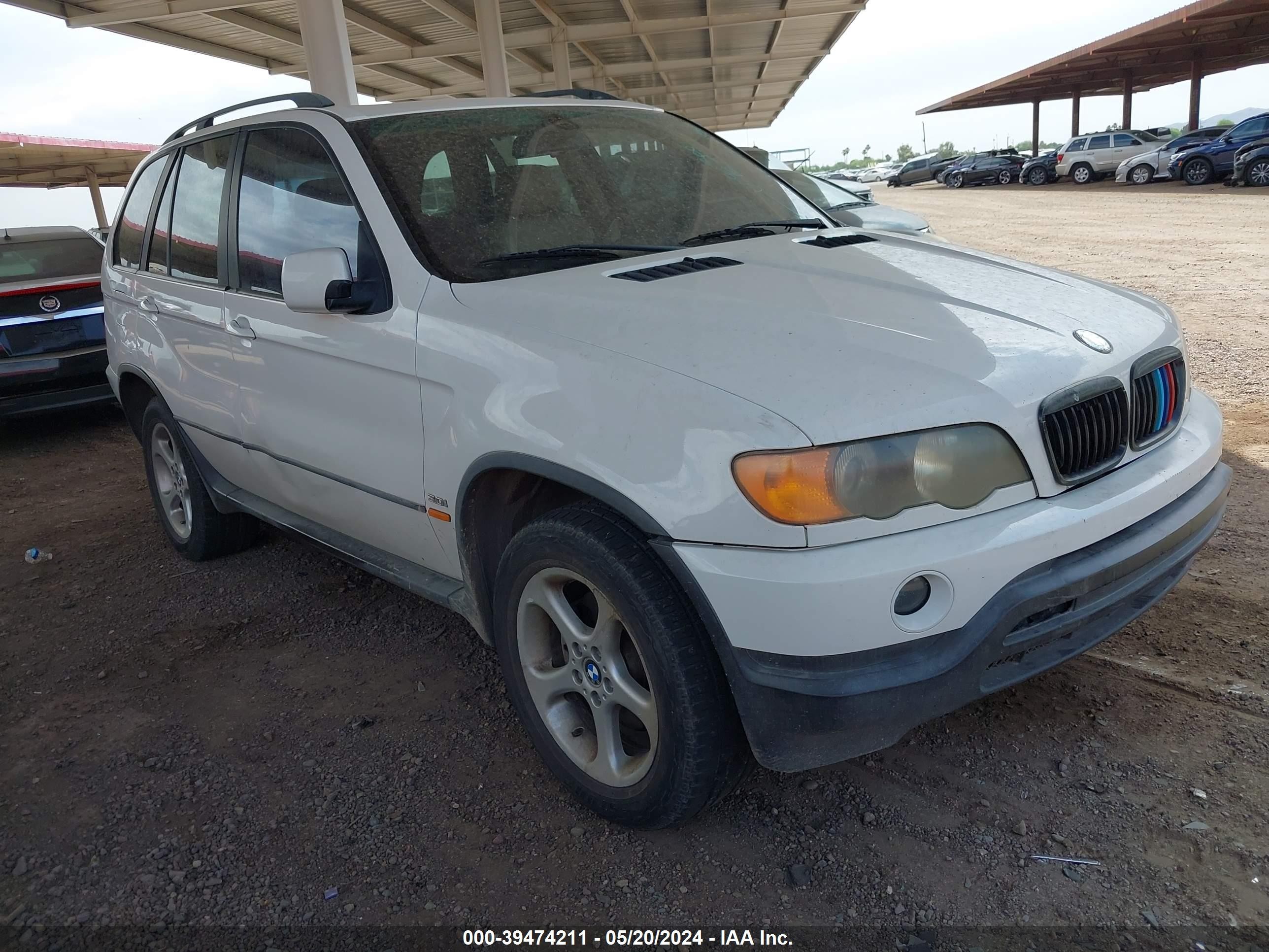 BMW X5 2003 5uxfa53513lv96300