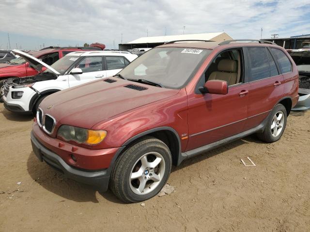 BMW X5 3.0I 2002 5uxfa53522lp39625