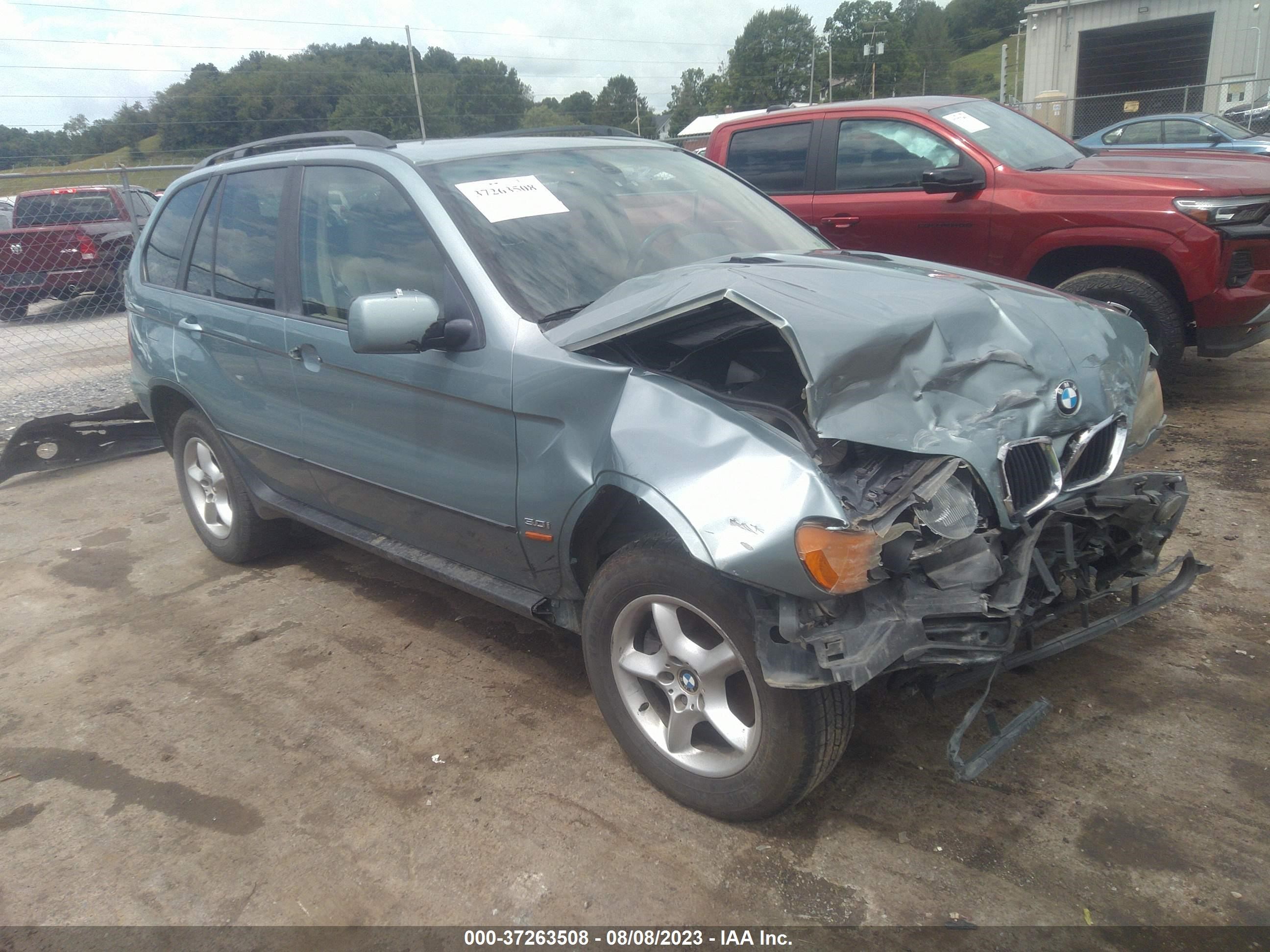 BMW X5 2003 5uxfa53523lv99755