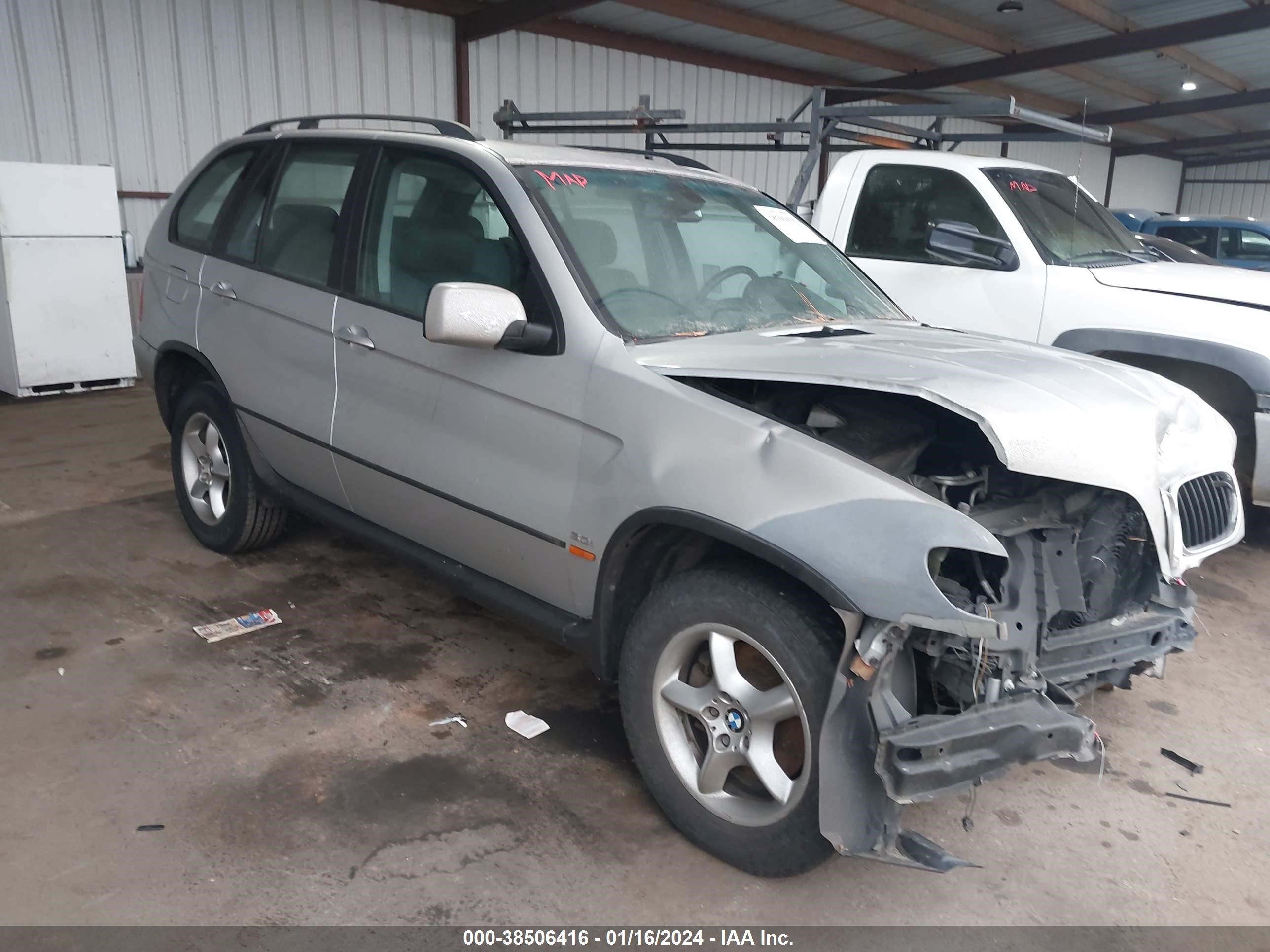 BMW X5 2002 5uxfa53542lp50867