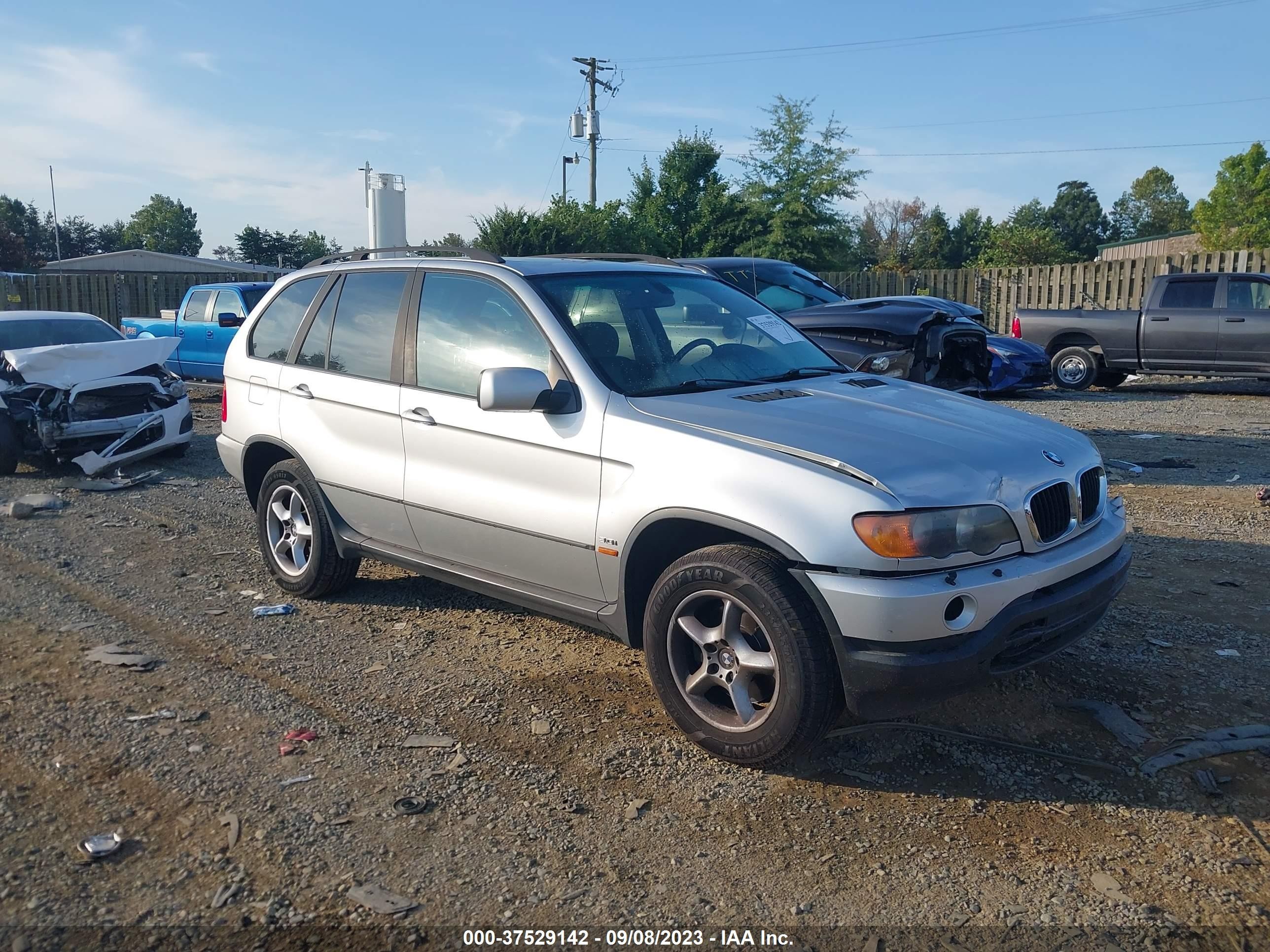 BMW X5 2003 5uxfa53553lv80763