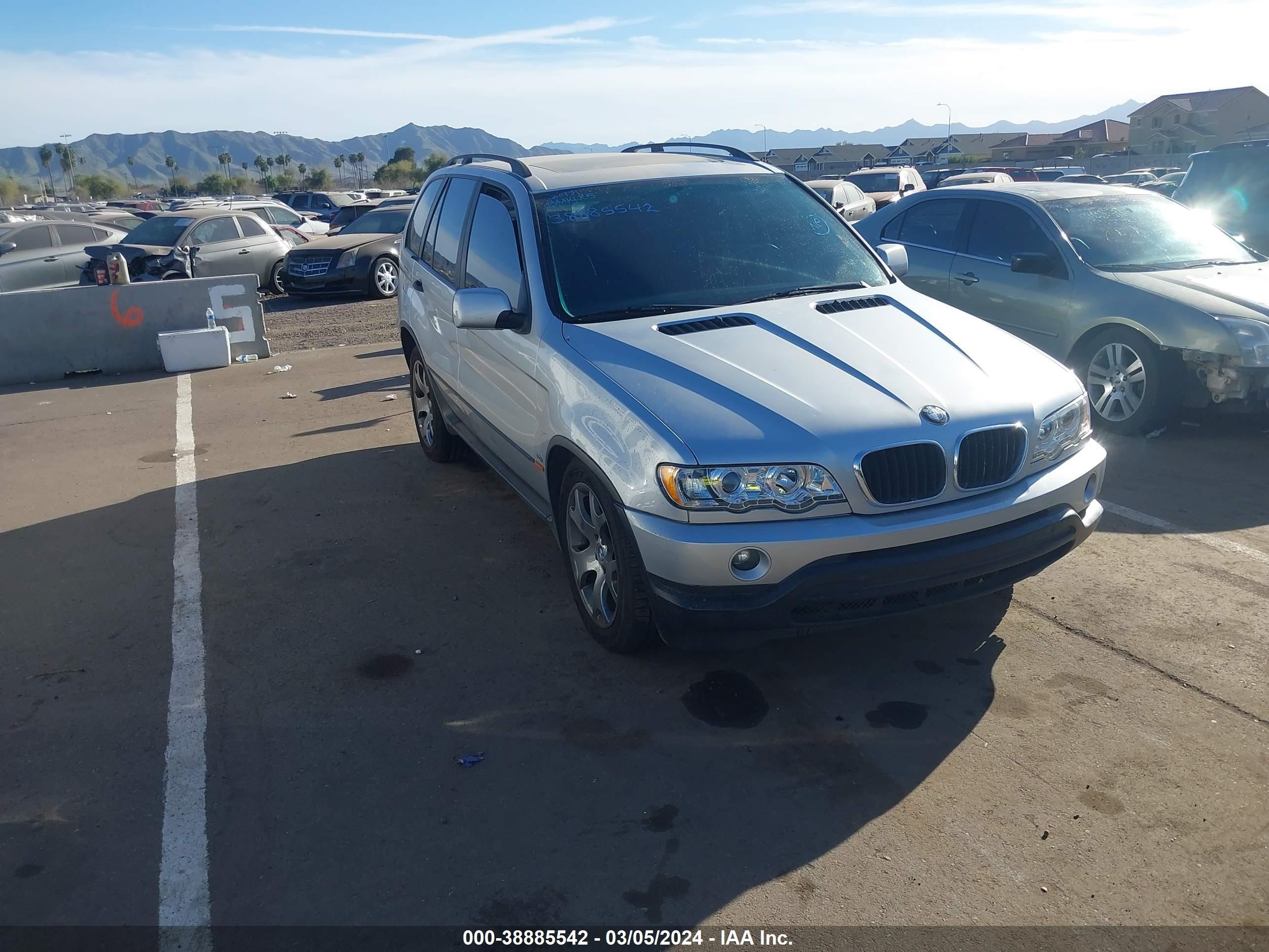 BMW X5 2003 5uxfa53553lv93139