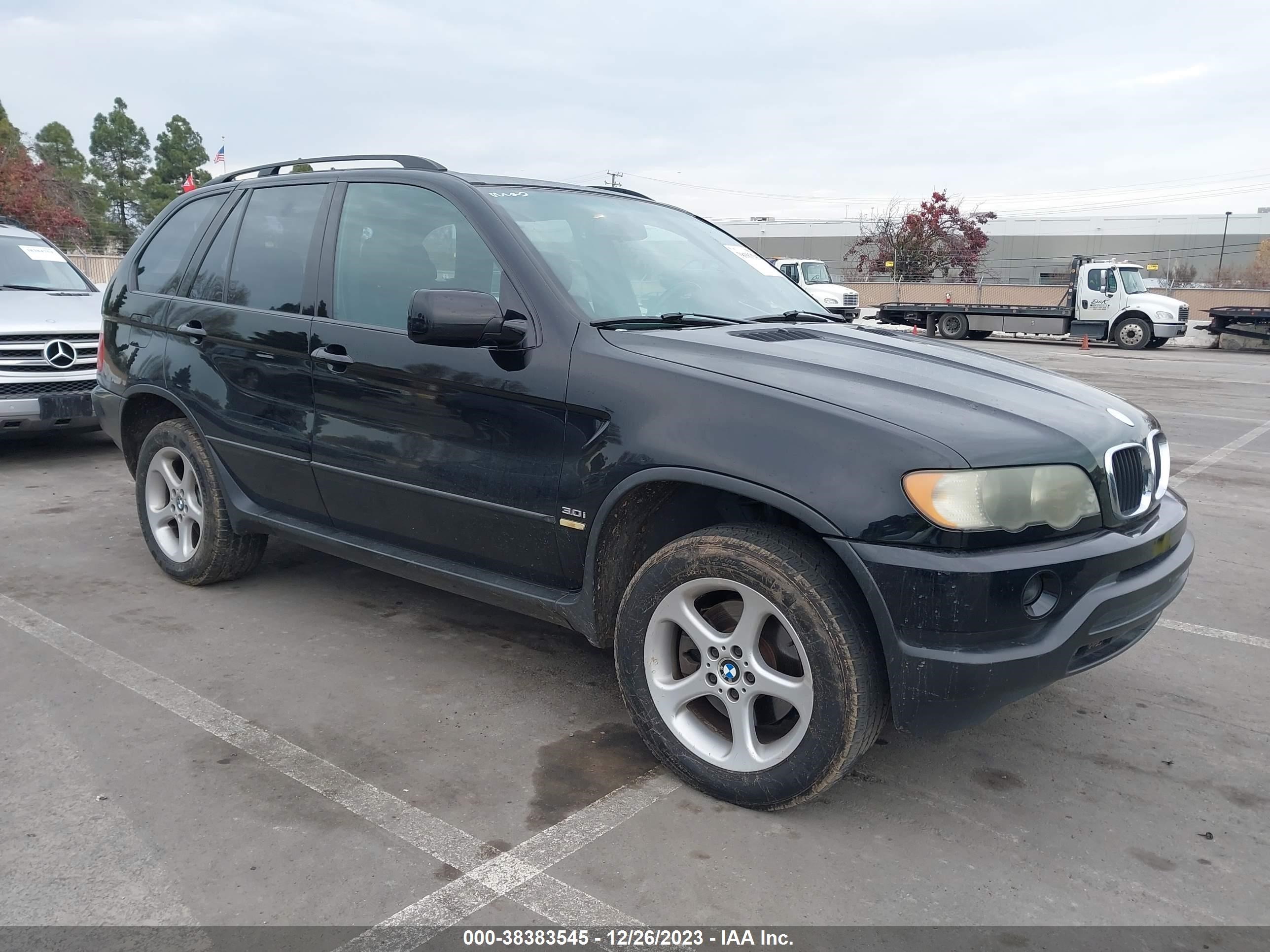 BMW X5 2002 5uxfa53582lp42464