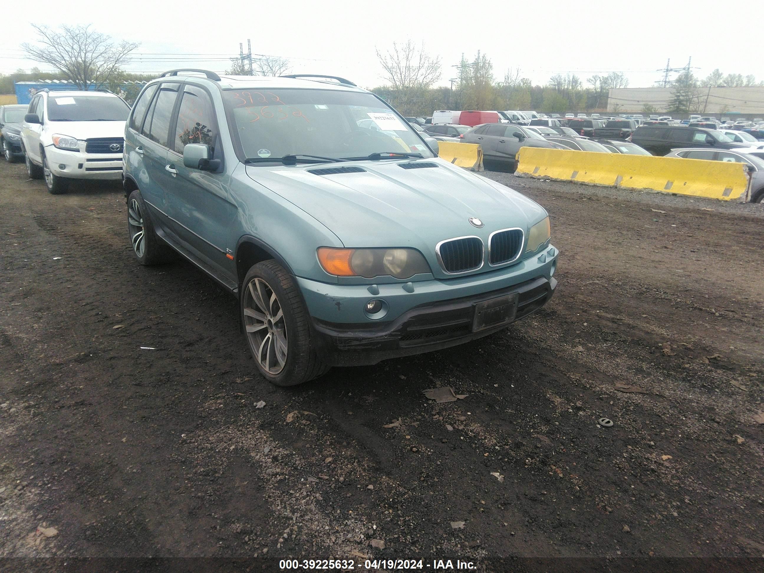 BMW X5 2003 5uxfa53583lv97766