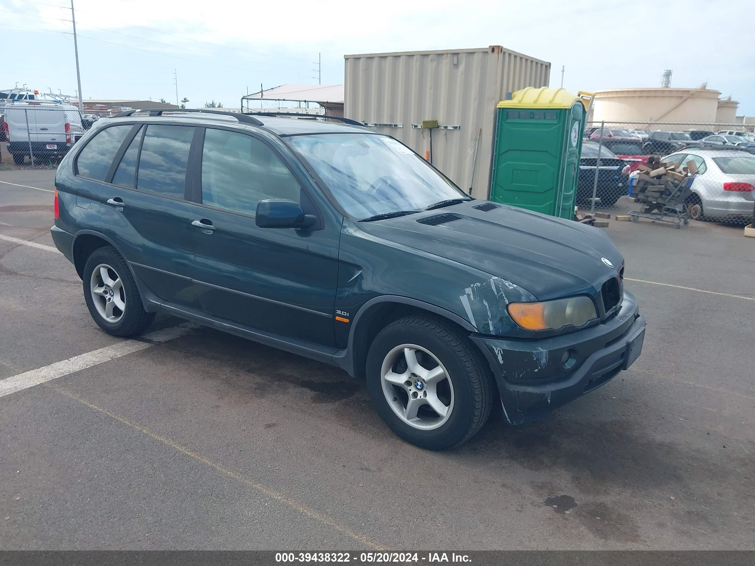 BMW X5 2003 5uxfa535x3lv80905