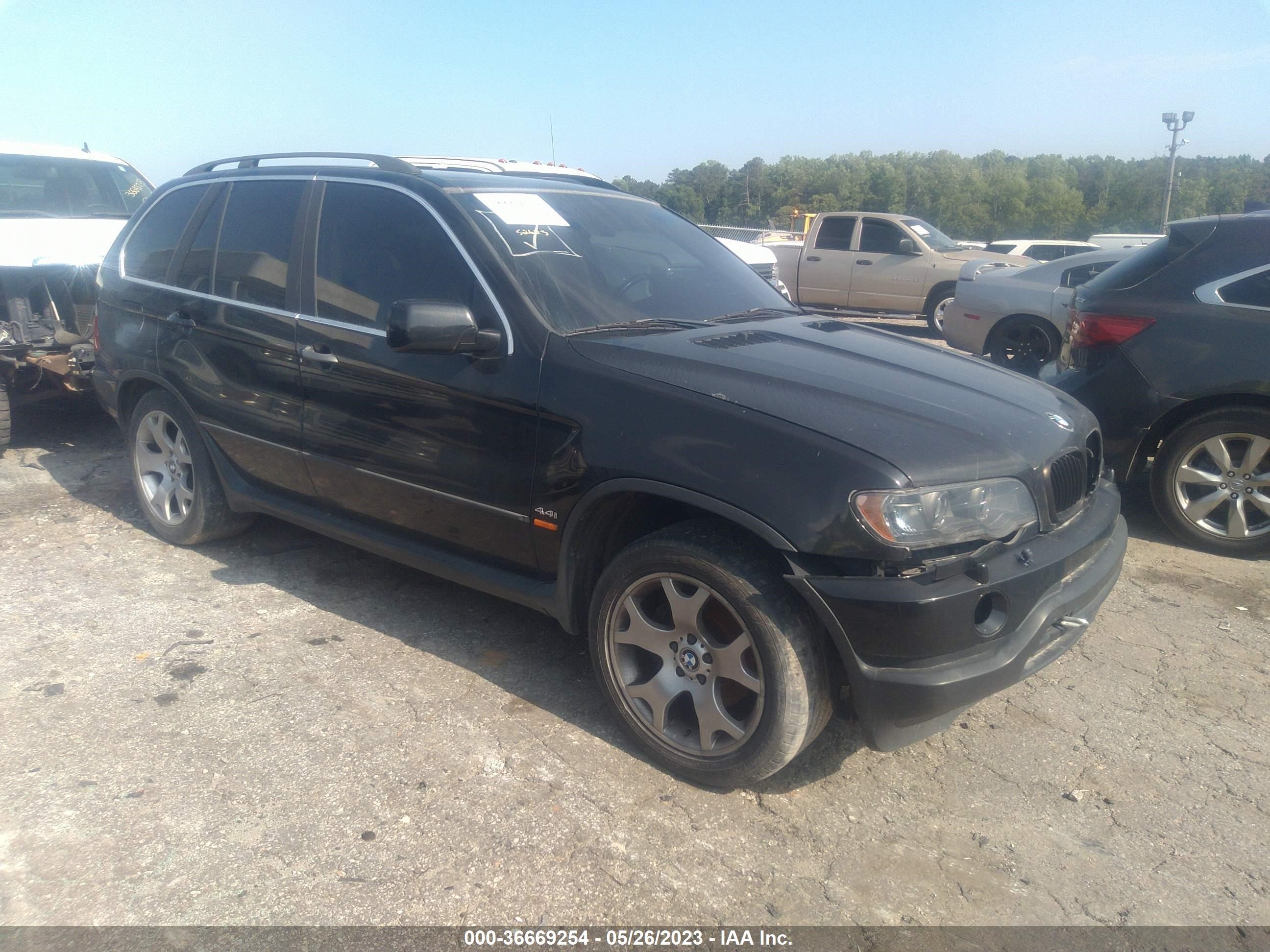 BMW X5 2003 5uxfb33563lh44090