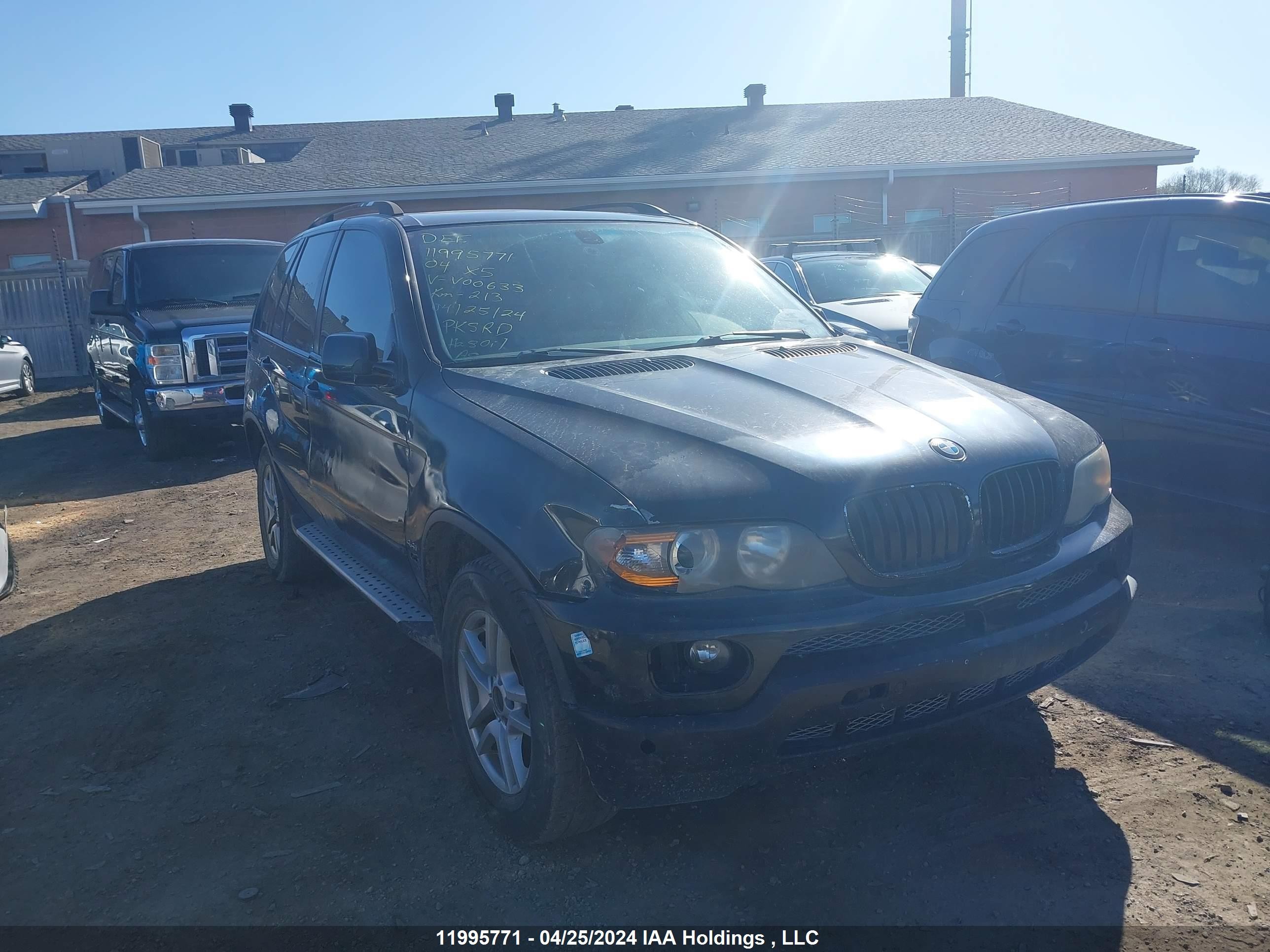 BMW X5 2004 5uxfb53514lv00633