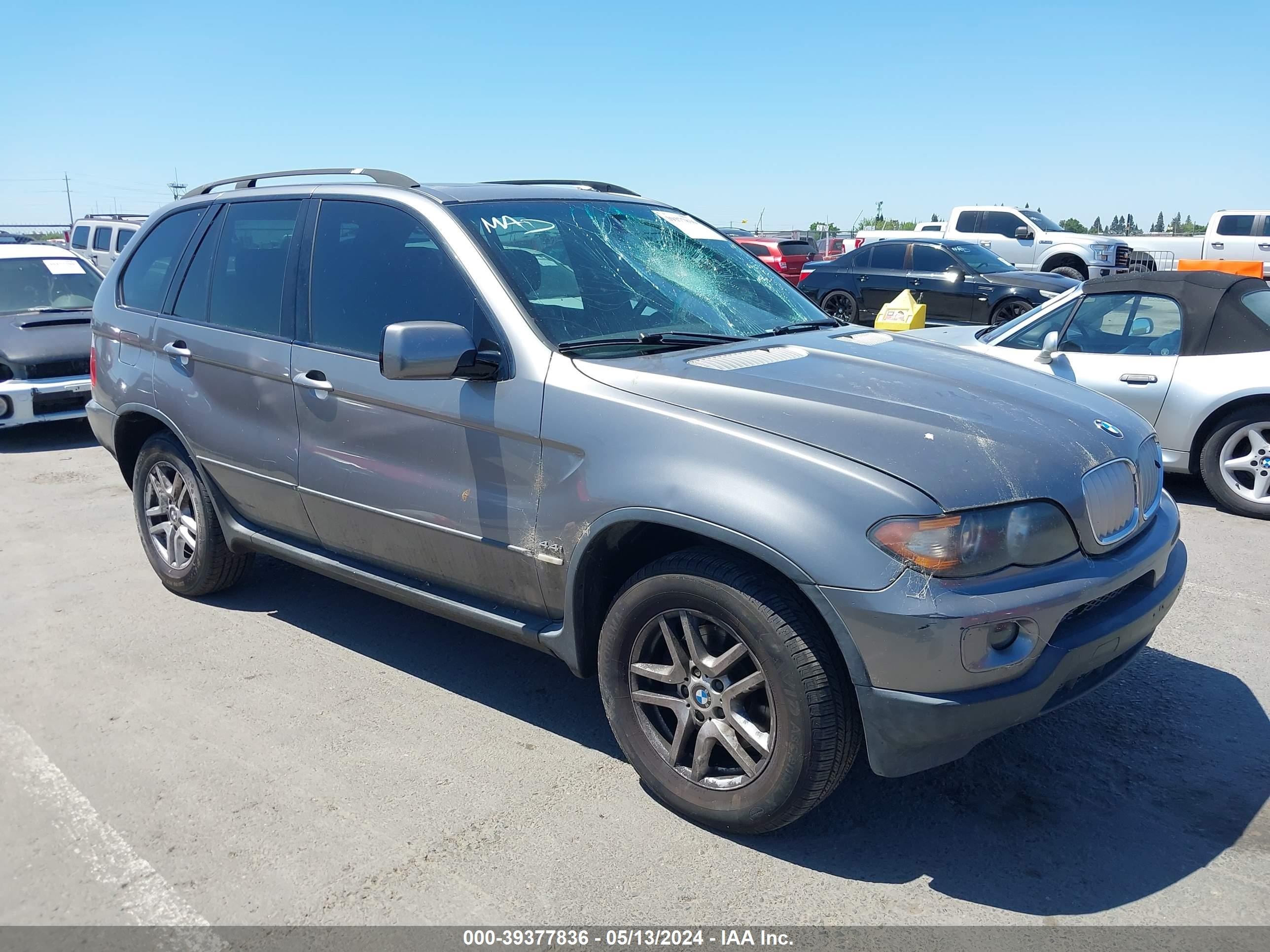 BMW X5 2004 5uxfb53524lv09826