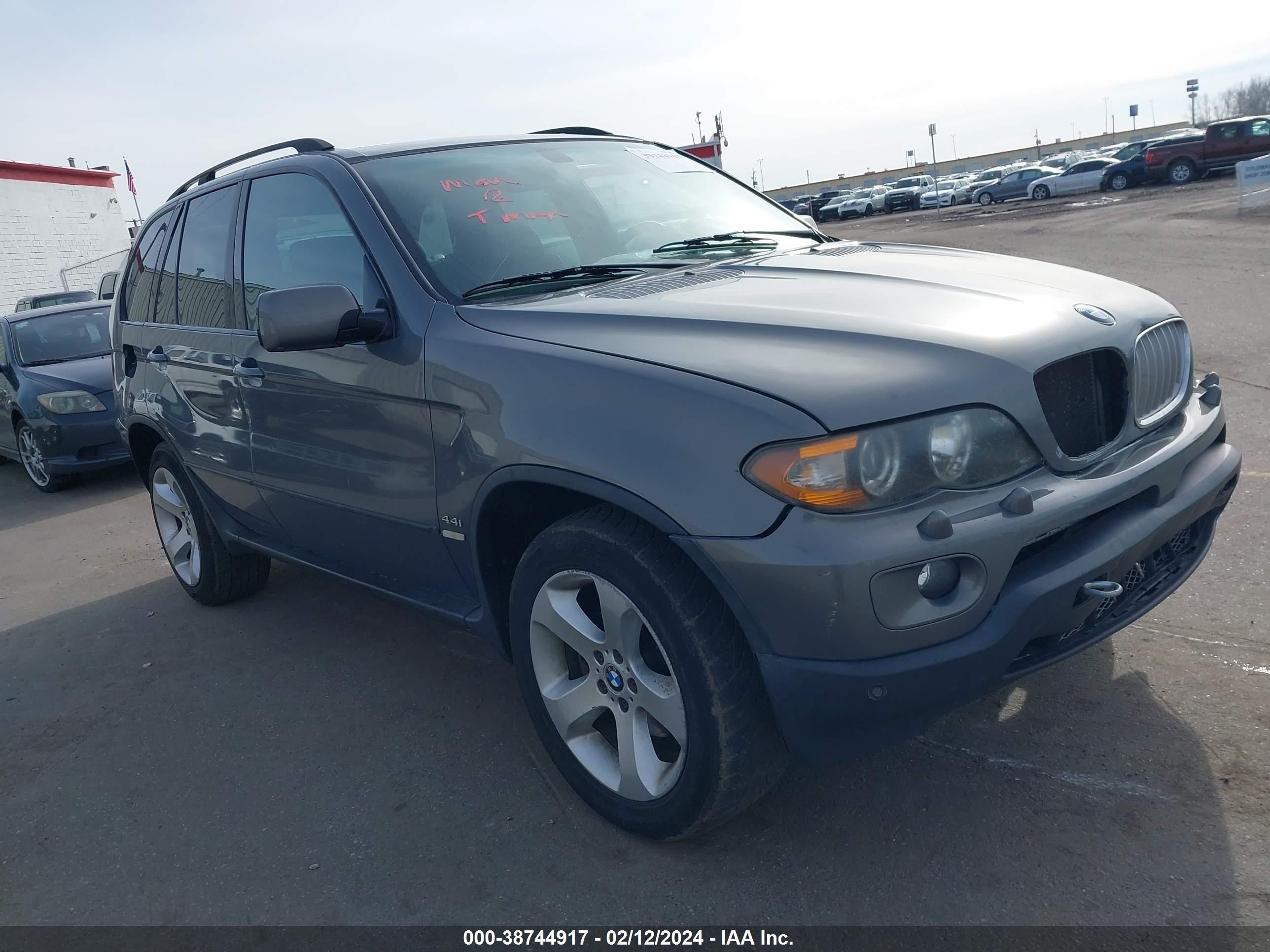 BMW X5 2006 5uxfb53586lv26214