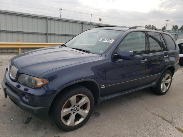 BMW X5 4.4I 2006 5uxfb53596lv24035