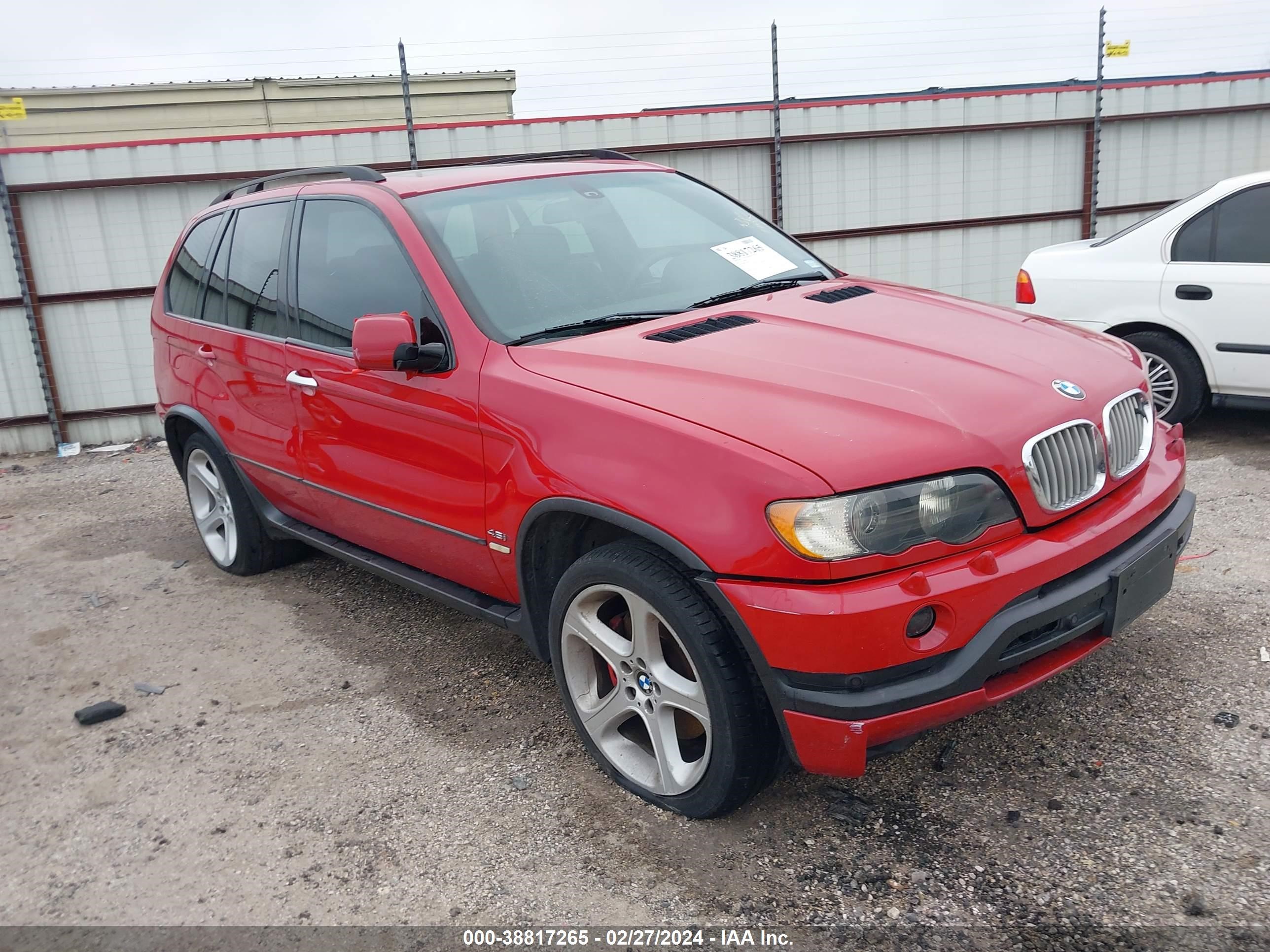 BMW X5 2002 5uxfb93552ln79423