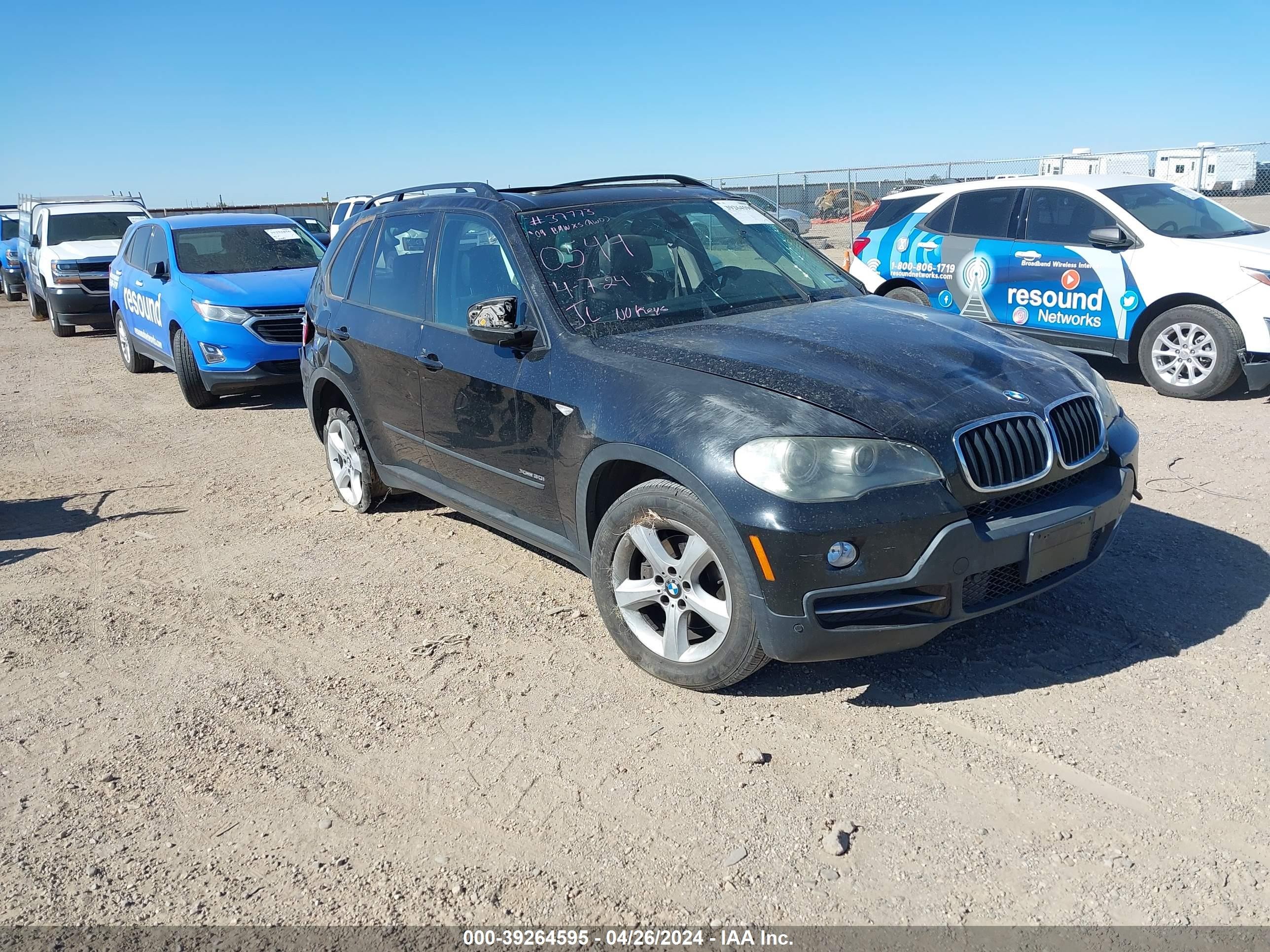 BMW X5 2009 5uxfe43559l260544