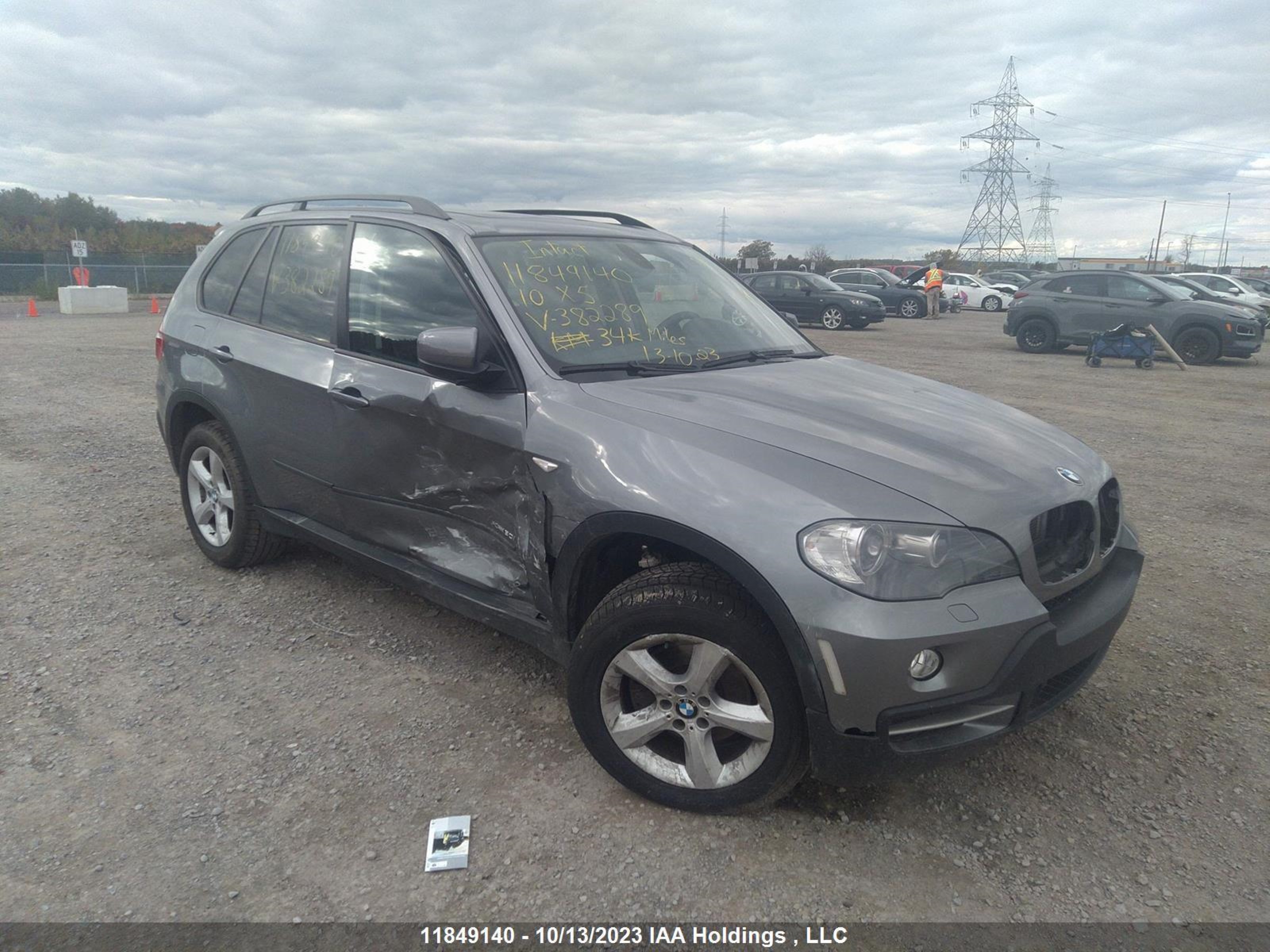 BMW X5 2010 5uxfe4c55al382289