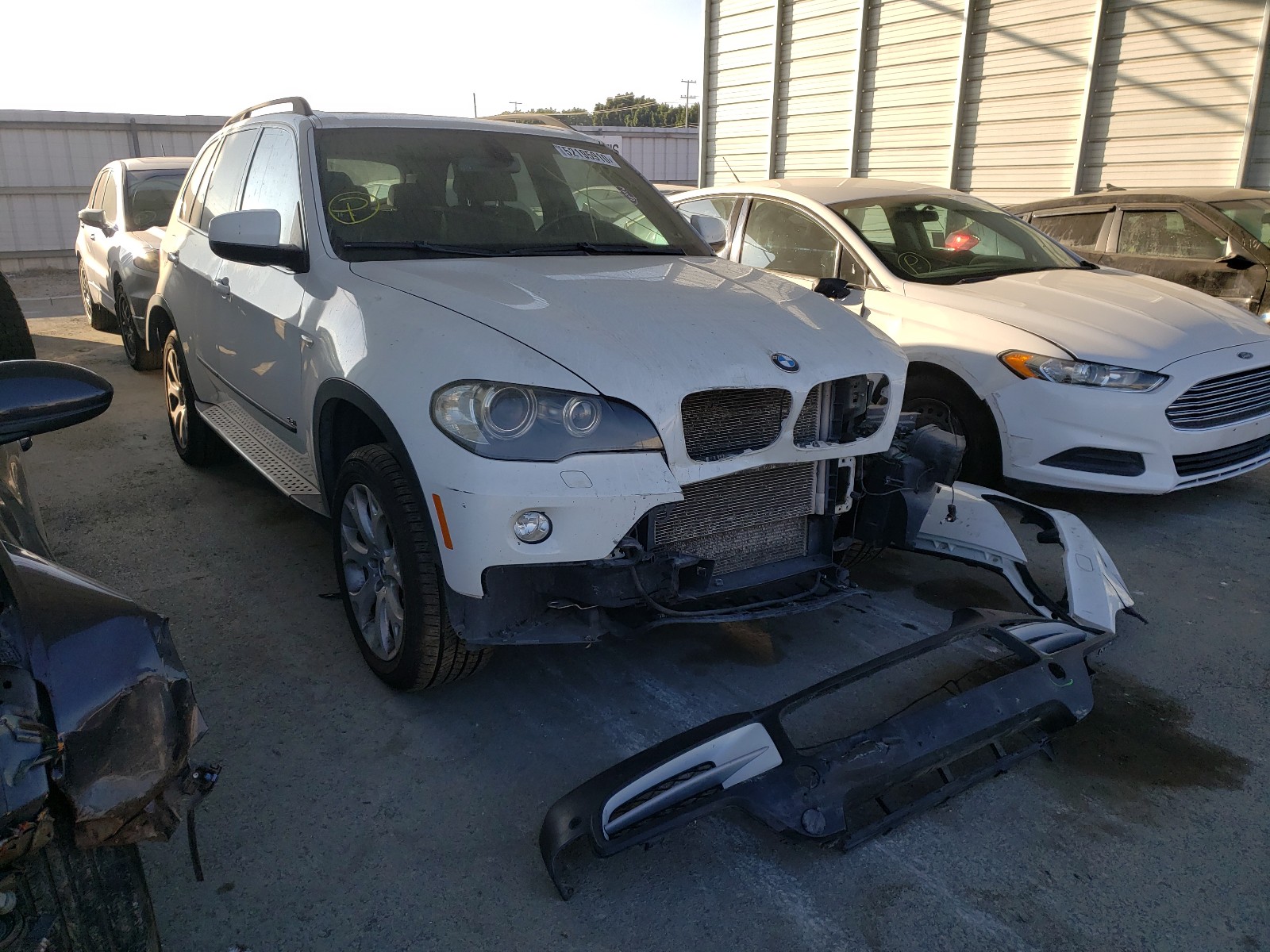 BMW X5 4.8I 2007 5uxfe83517lz44365