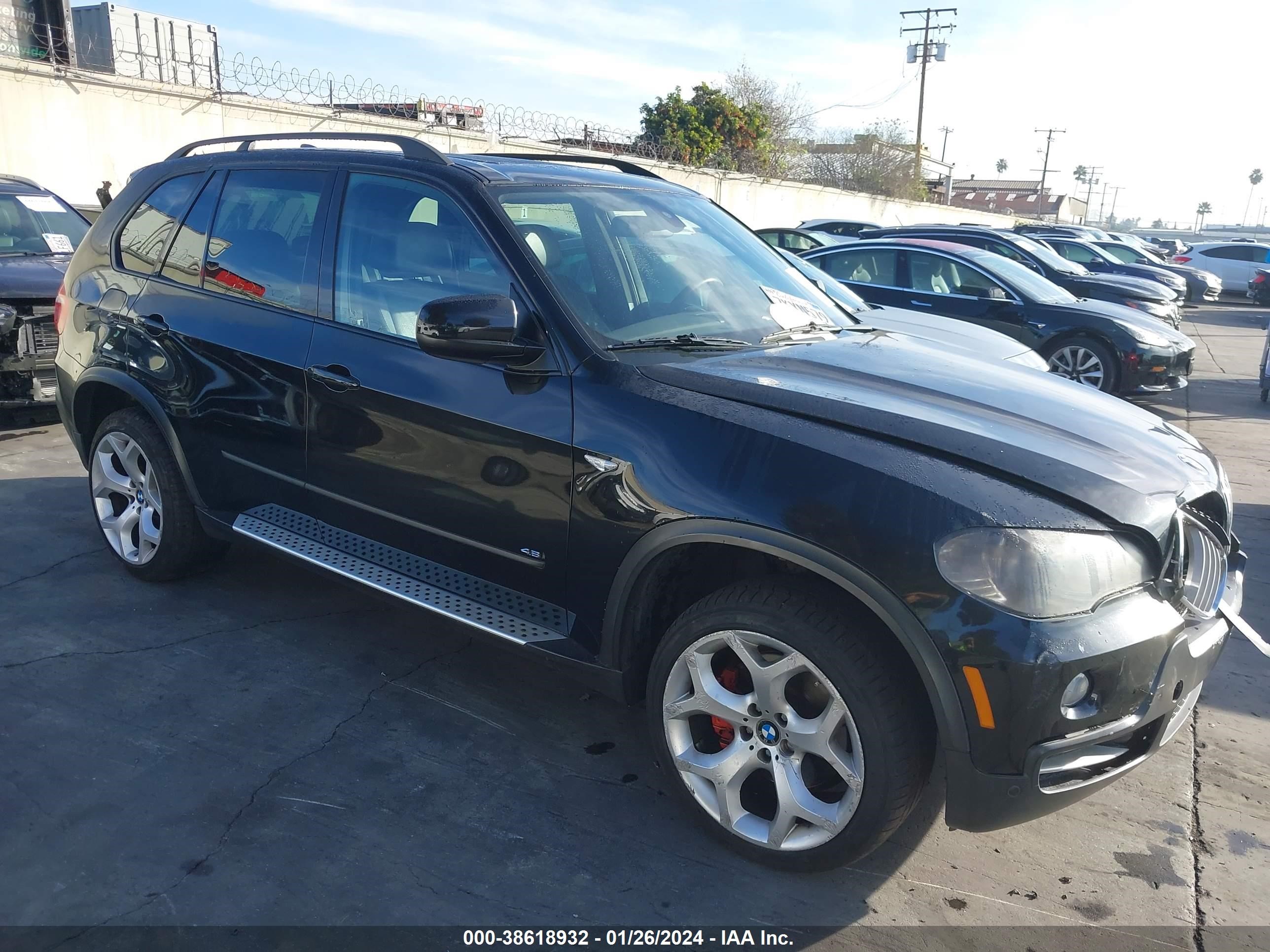 BMW X5 2008 5uxfe83518lz47817