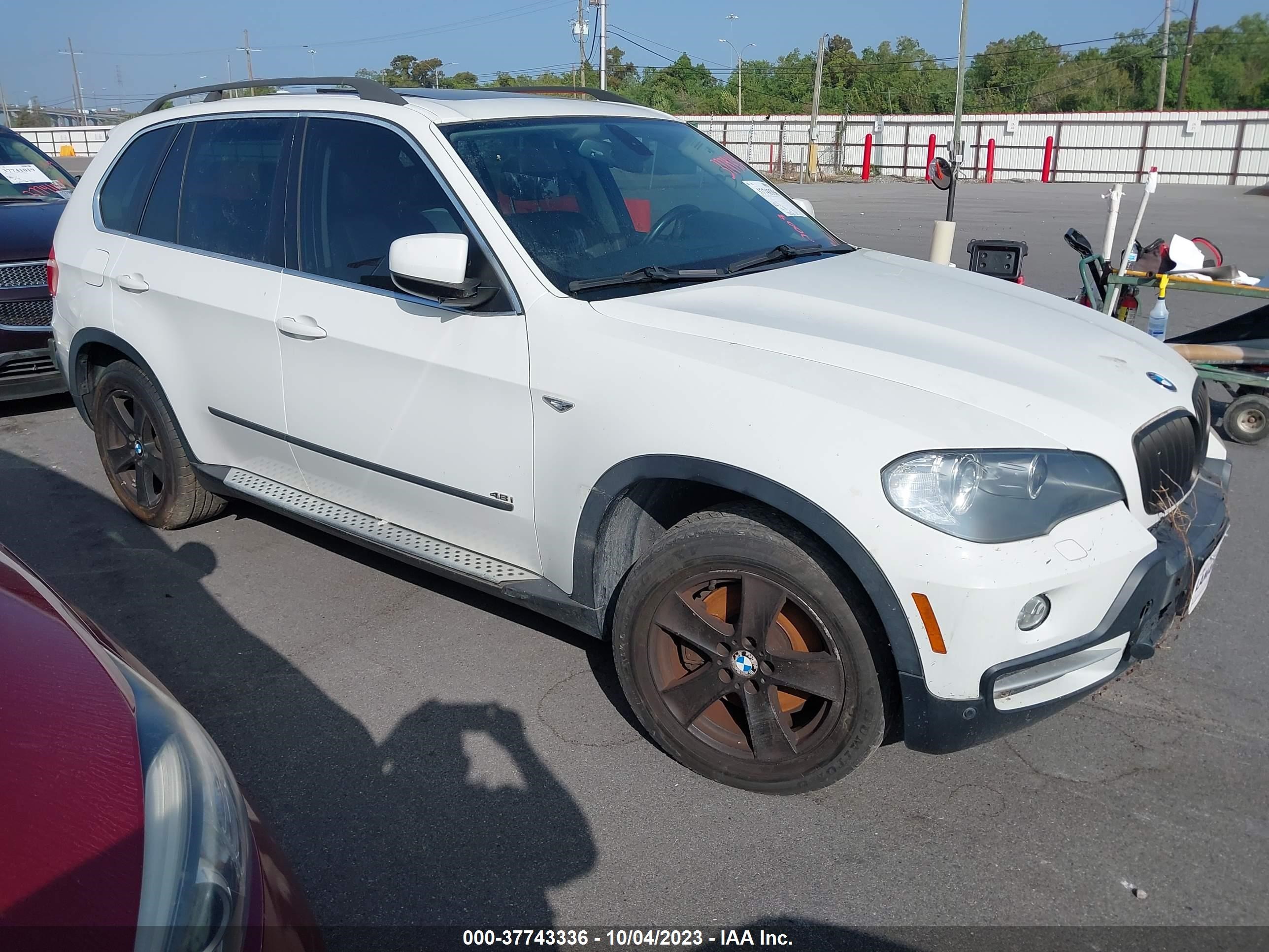 BMW X5 2008 5uxfe83538lz47060