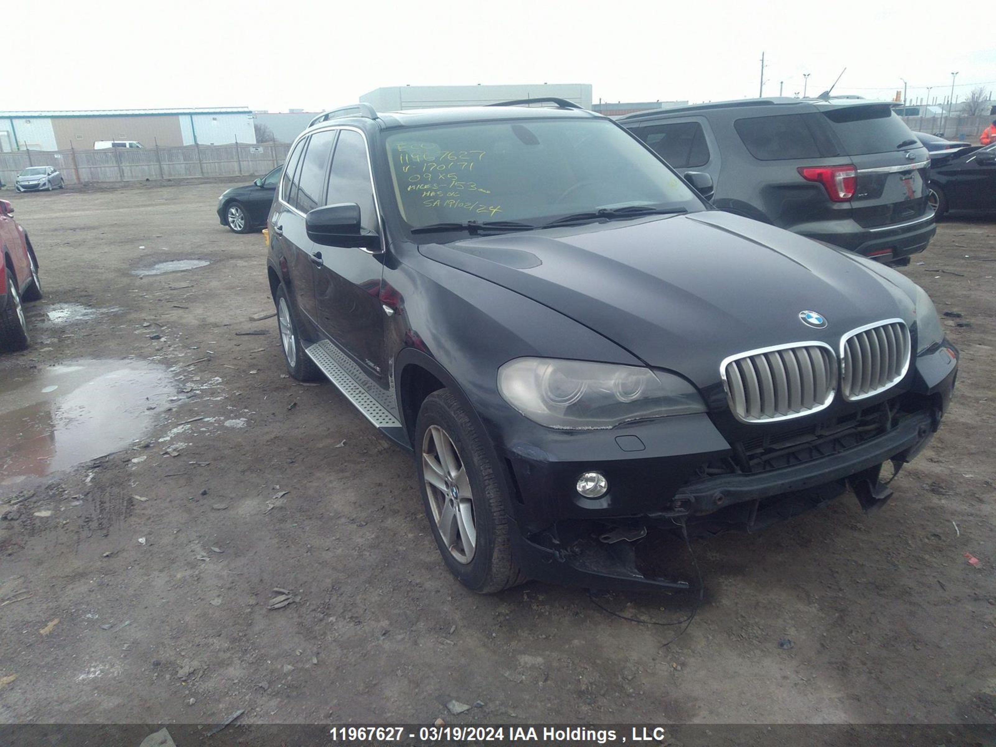 BMW X5 2009 5uxfe83539l170171