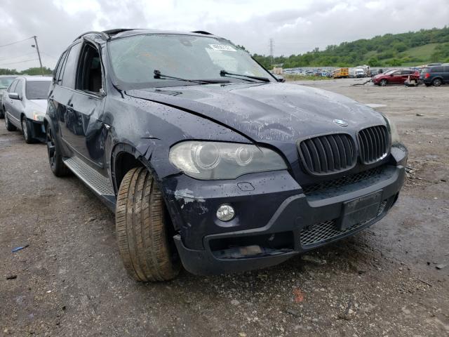 BMW X5 4.8I 2007 5uxfe83547lz42349