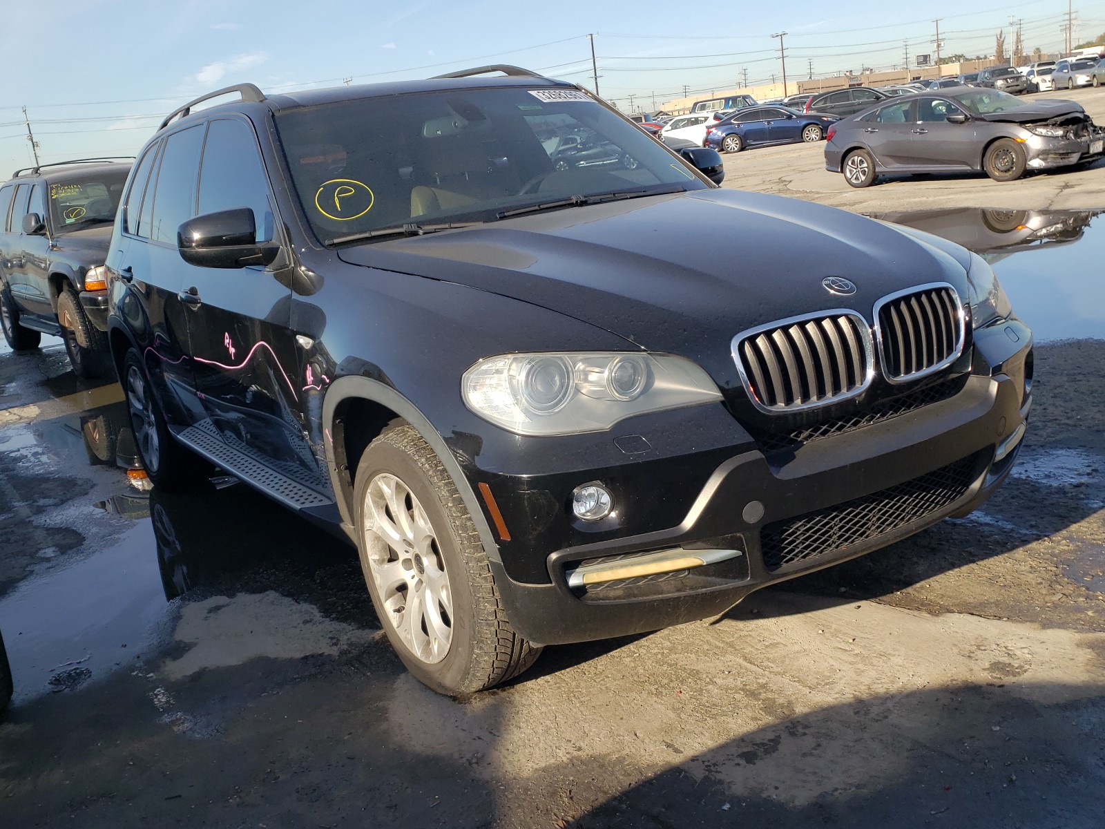 BMW X5 4.8I 2007 5uxfe835x7lz39813