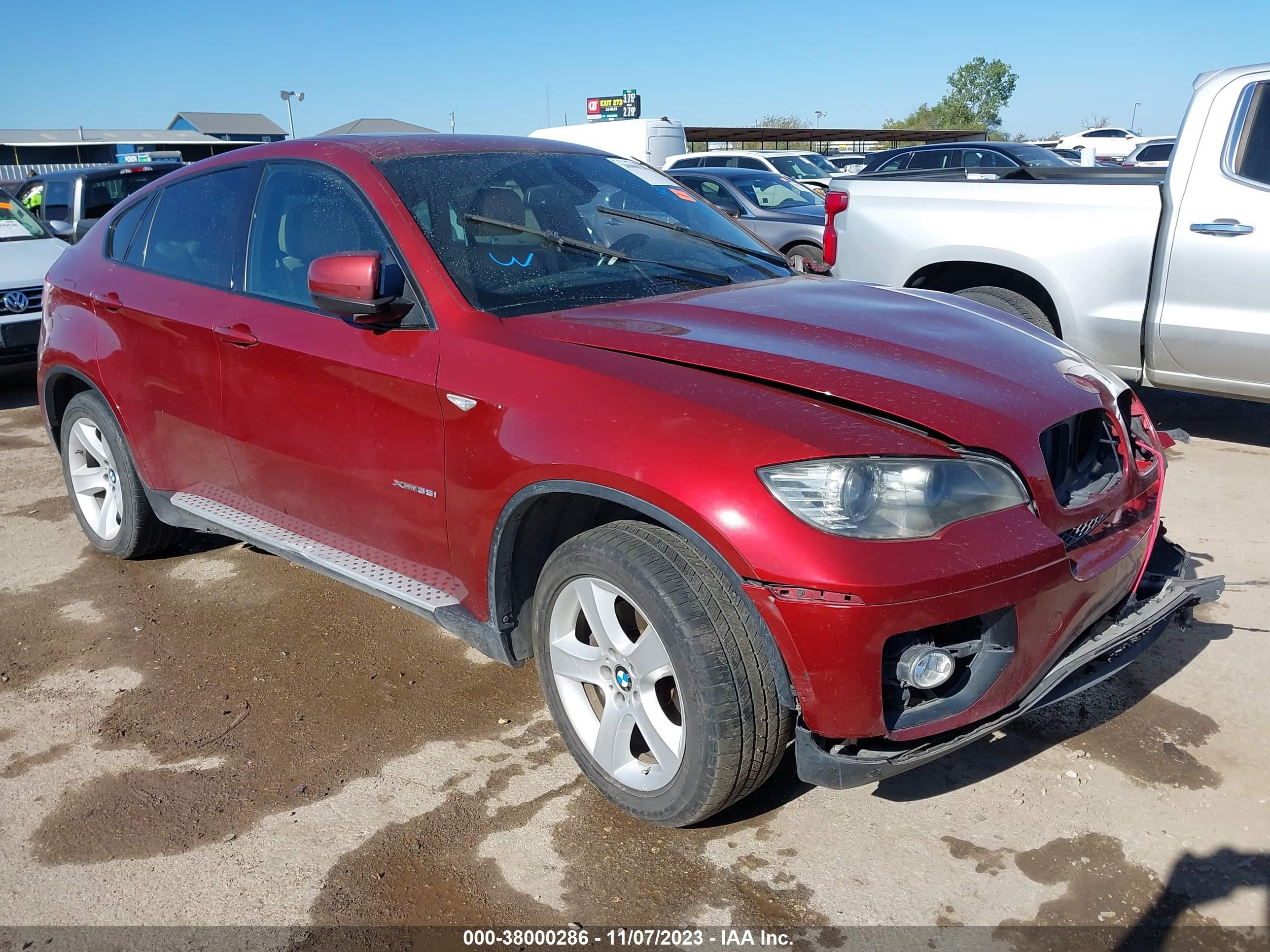 BMW X6 2009 5uxfg43539l224278