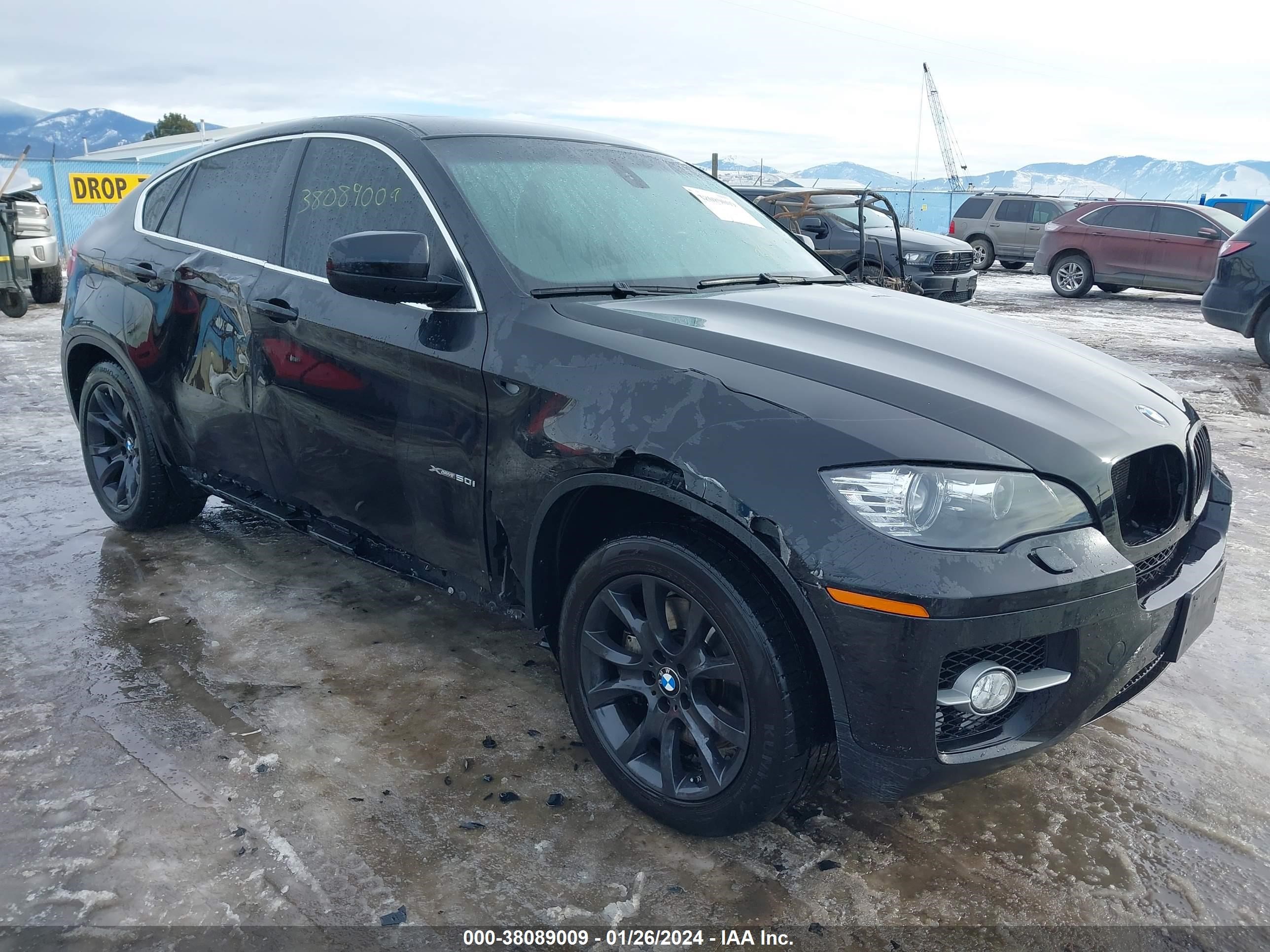 BMW X6 2009 5uxfg83579lz92434