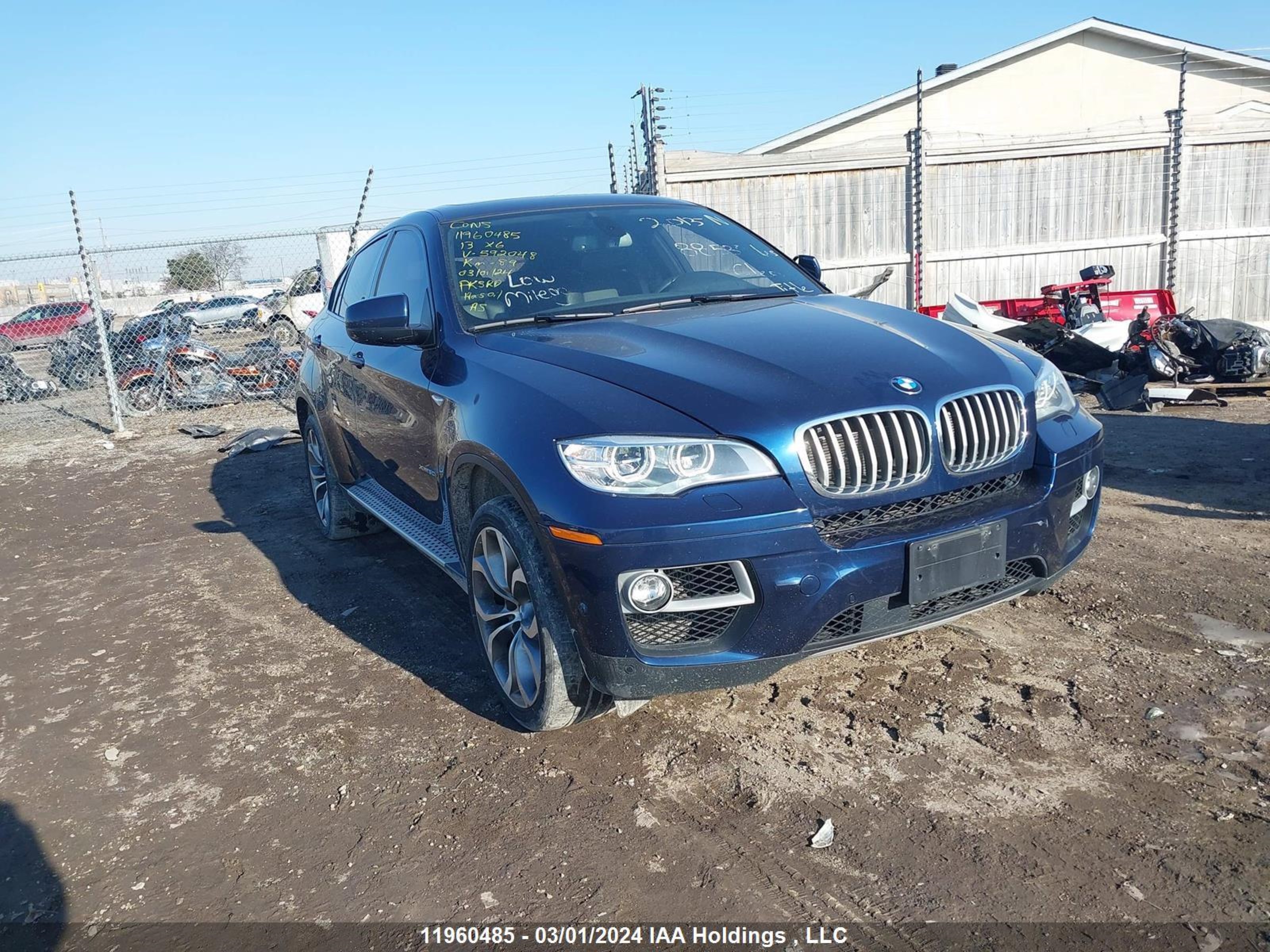 BMW X6 2013 5uxfg8c56dl592048