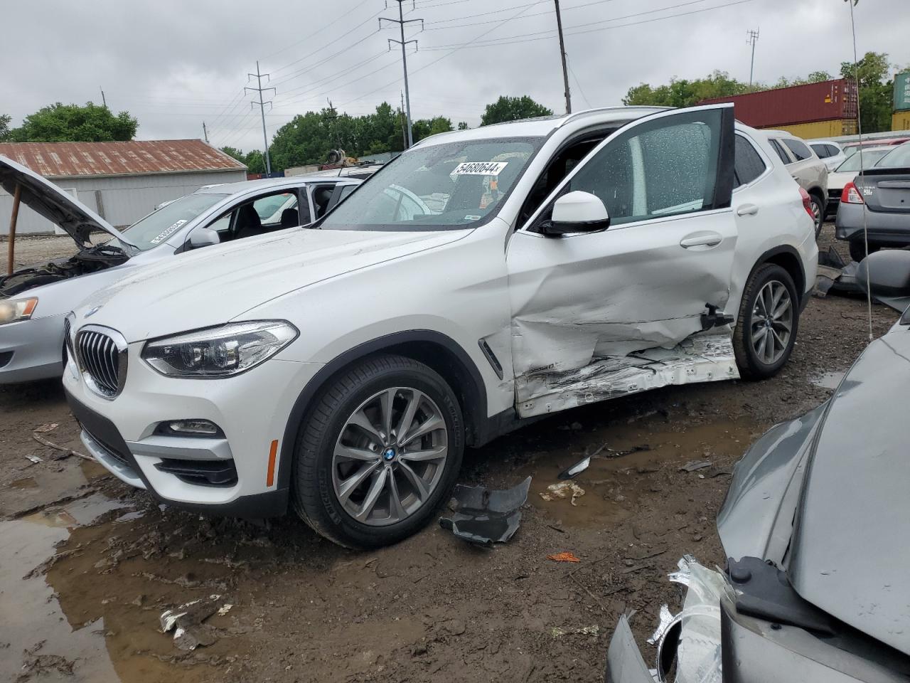 BMW X3 2018 5uxtr9c50jld60255