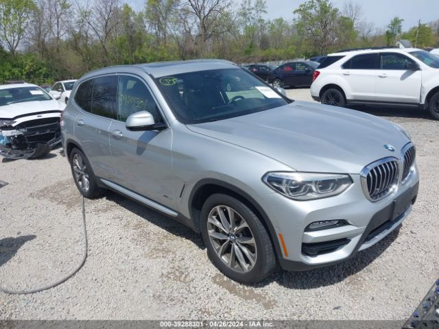 BMW X3 2018 5uxtr9c51jld57445