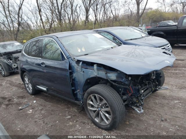 BMW X3 XDRIVE 30I 2018 5uxtr9c51jld72799