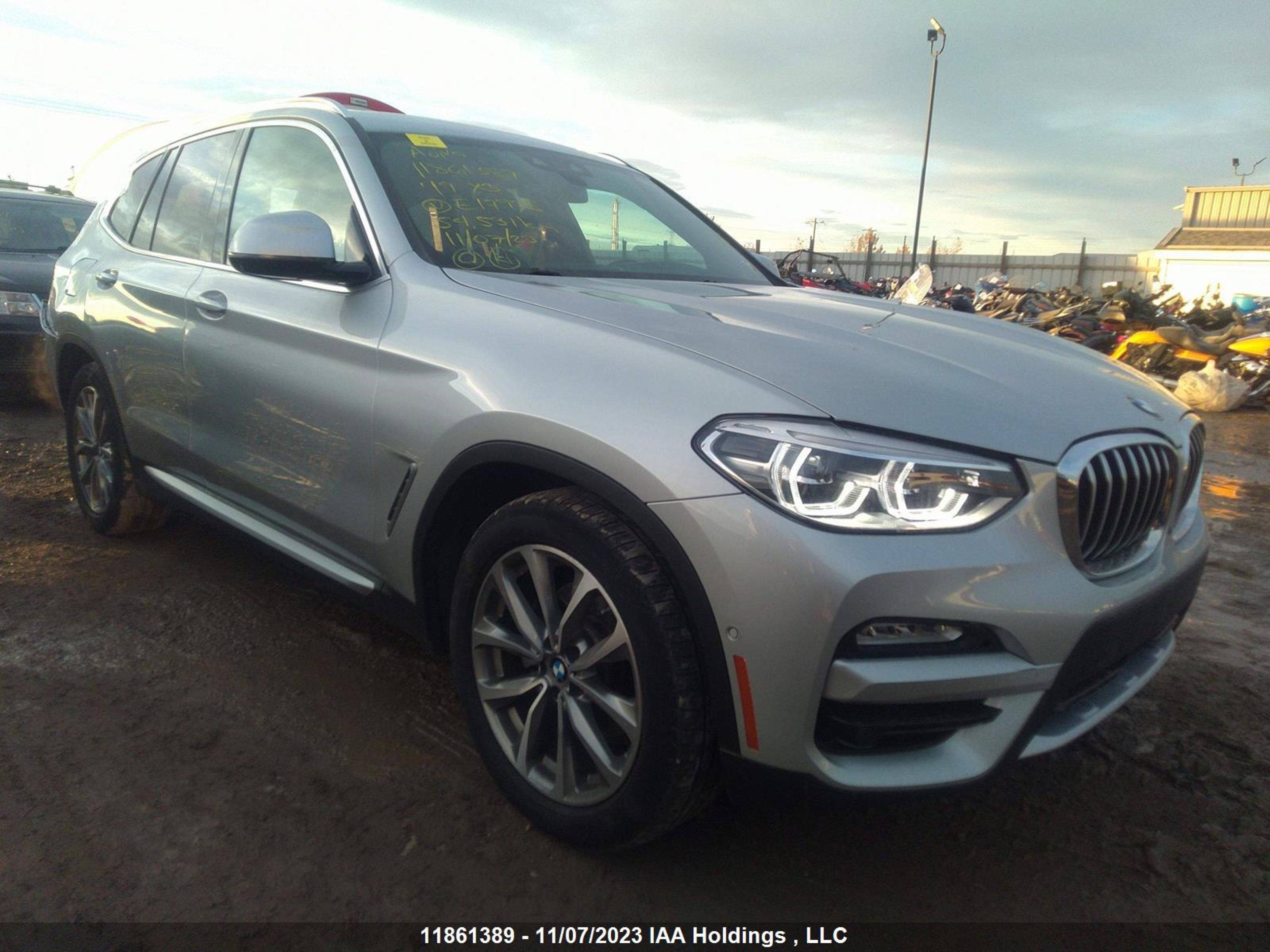 BMW X3 2019 5uxtr9c52kle17928