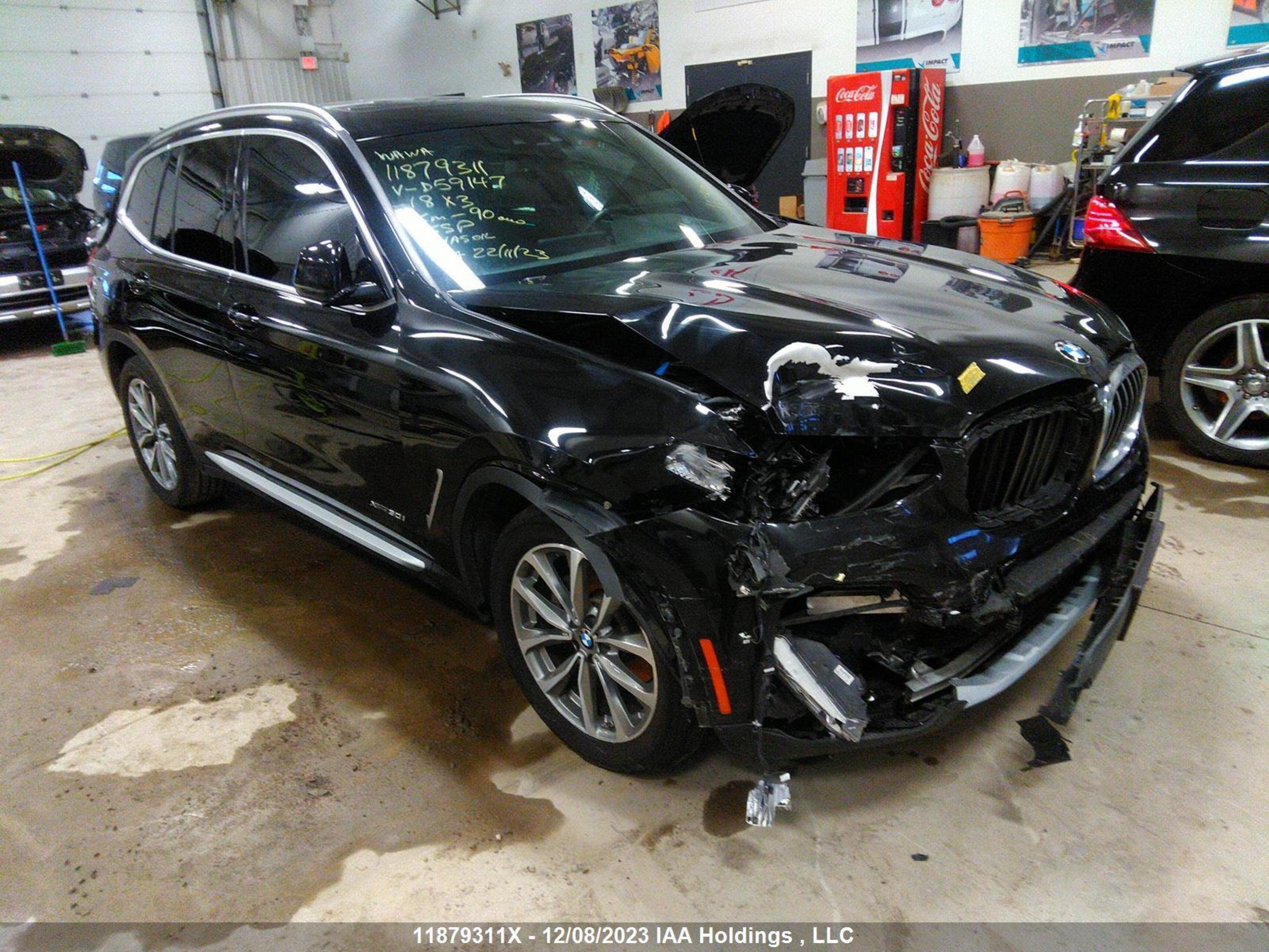 BMW X3 2018 5uxtr9c53jld59147