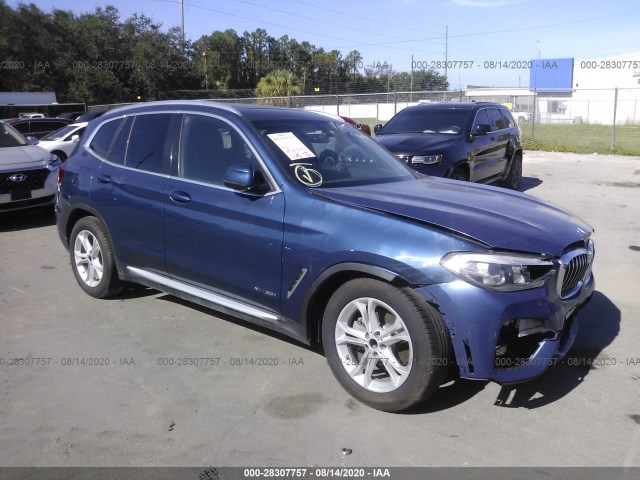 BMW X3 2018 5uxtr9c55jld62342