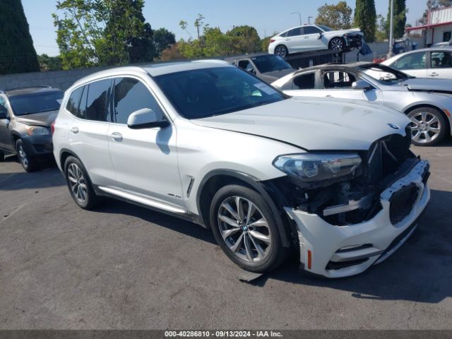 BMW X3 2018 5uxtr9c55jld66259