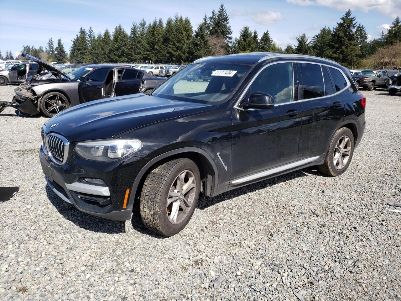 BMW X3 2019 5uxtr9c56kld90295