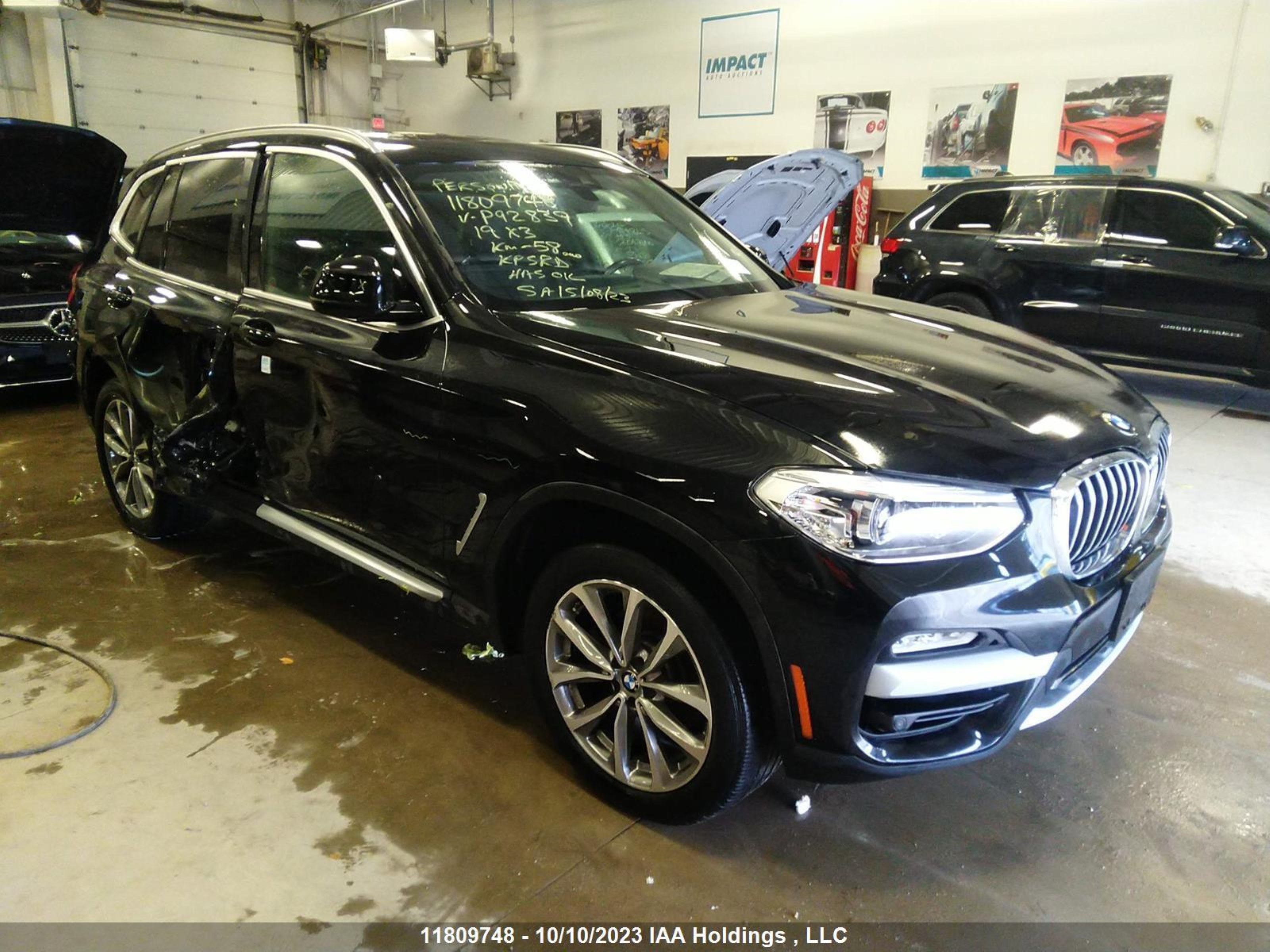 BMW X3 2019 5uxtr9c57klp92839